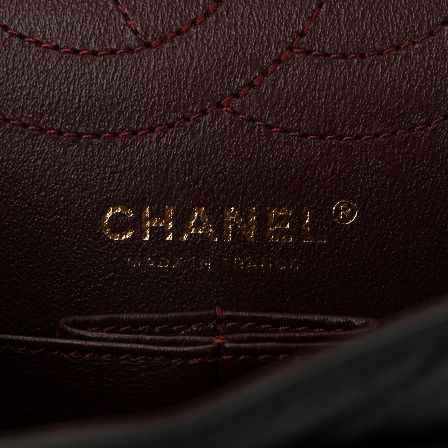 Aged Calfskin Lucky Charms 2.55 Reissue 225 Flap Black