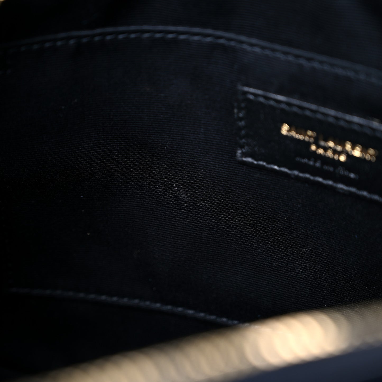 Calfskin Matelasse Monogram Lou Camera Bag Deep Marine
