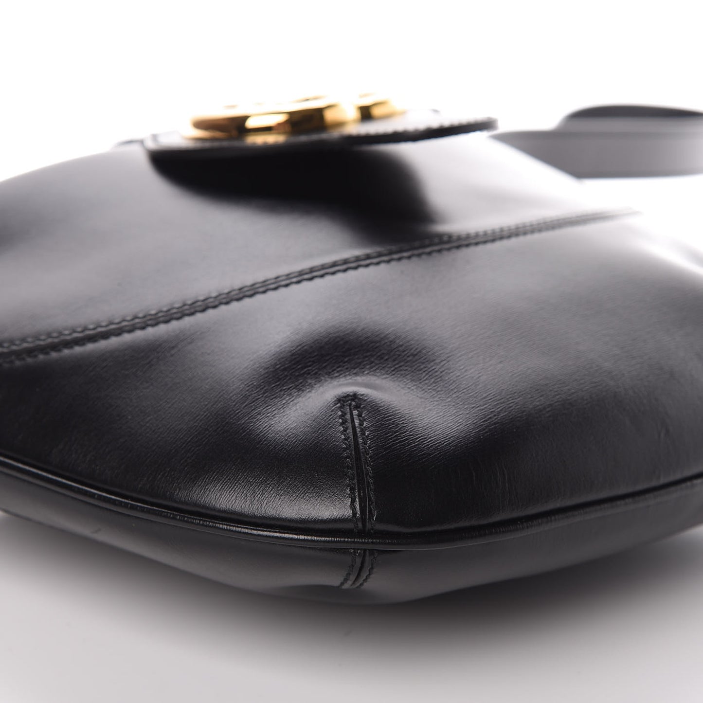 Calfskin Medium Arli Shoulder Bag Black