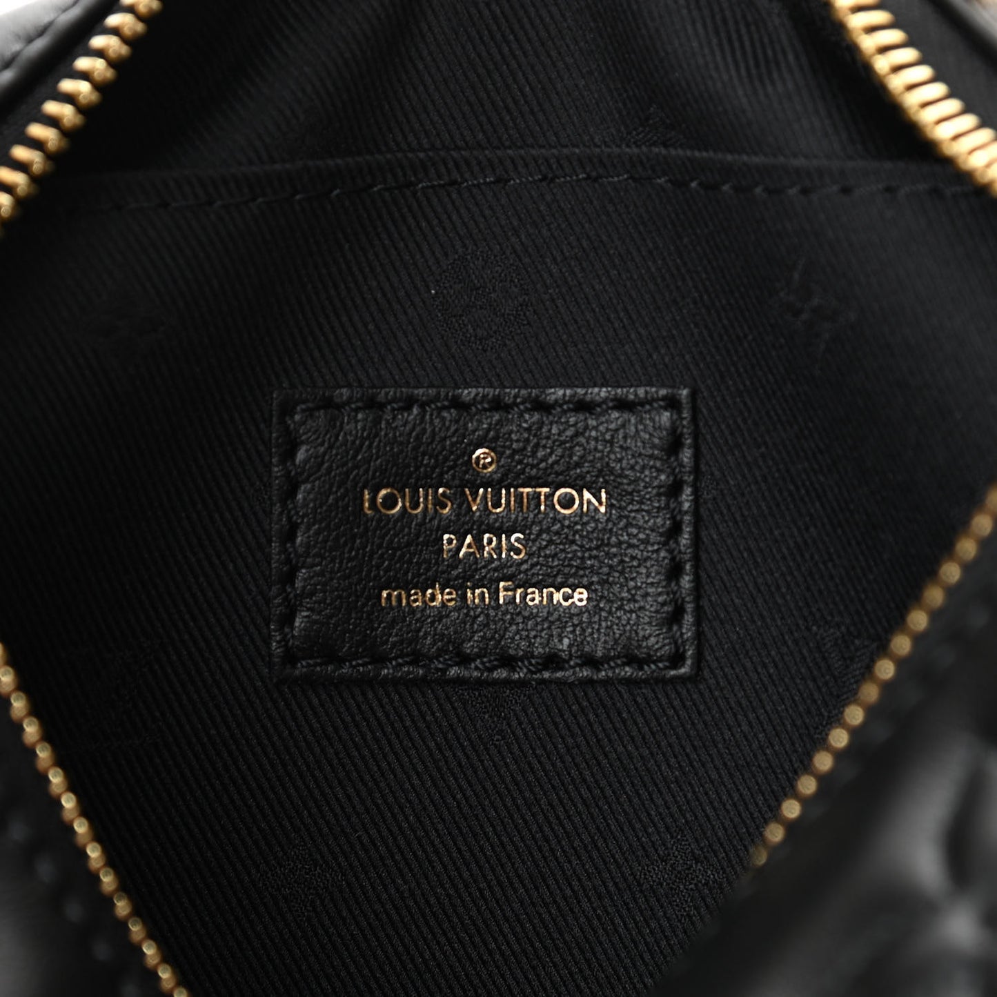 Calfskin Bubblegram Over The Moon Black