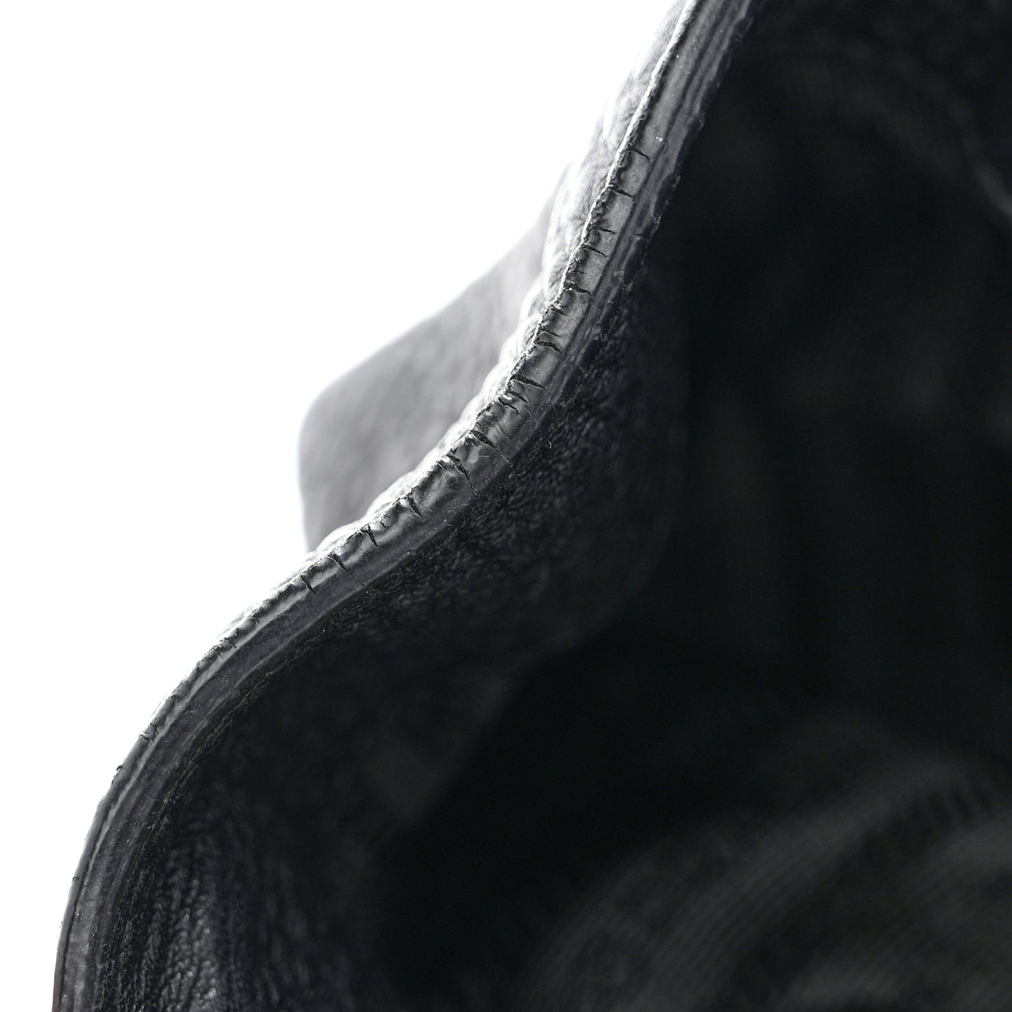 Vitello Daino Tote Black