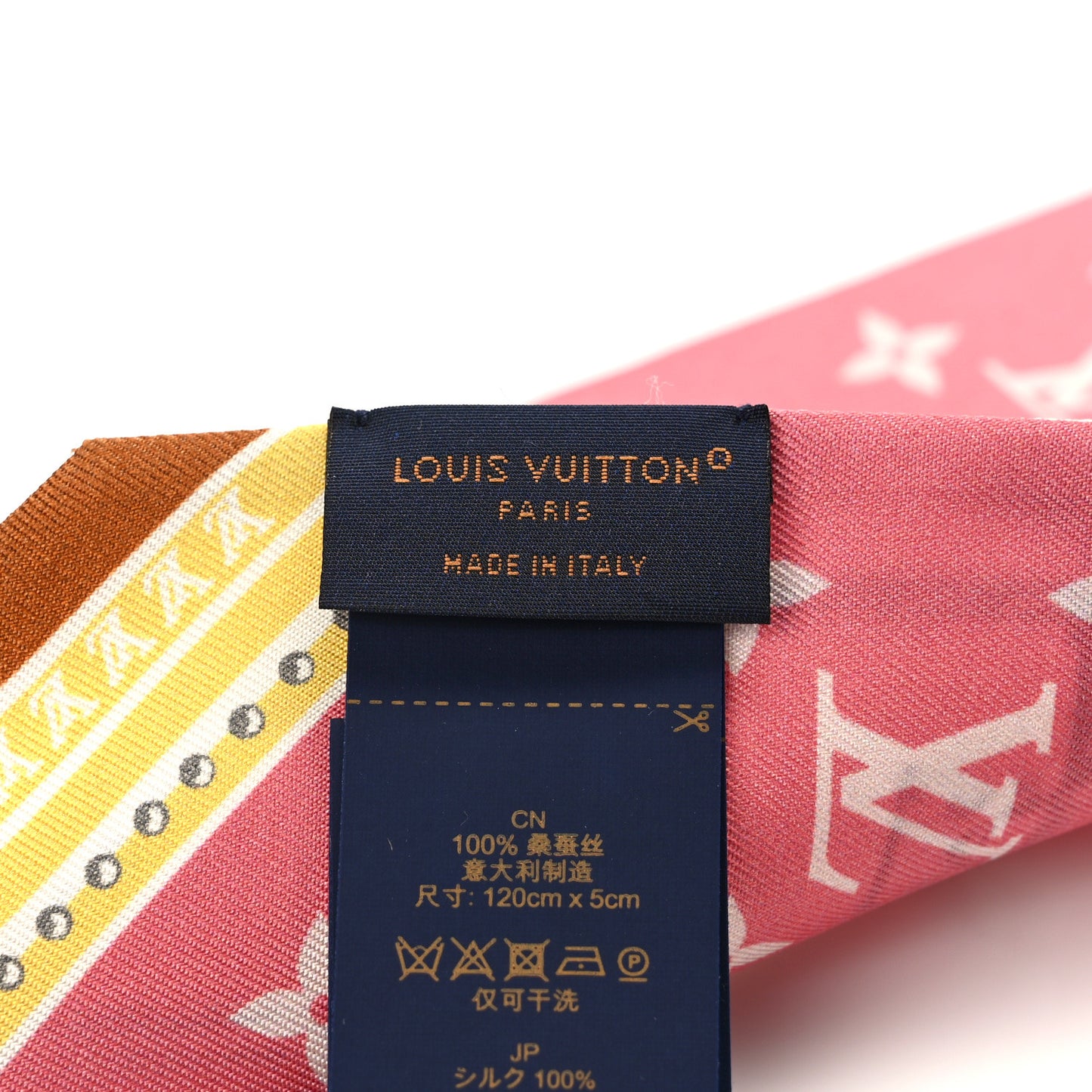 Silk Monogram Let's Go Wild BB Bandeau Rose