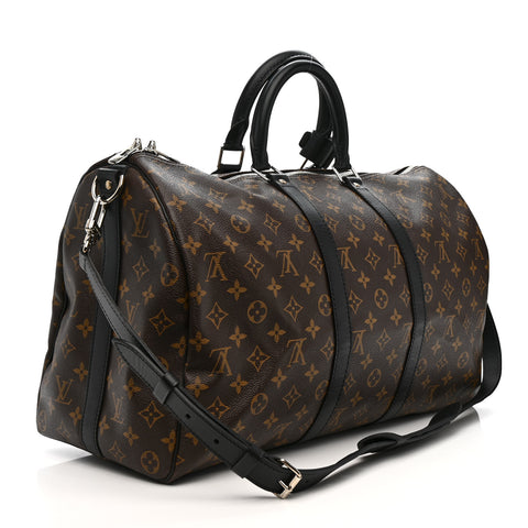 Monogram Macassar Keepall Bandouliere 45