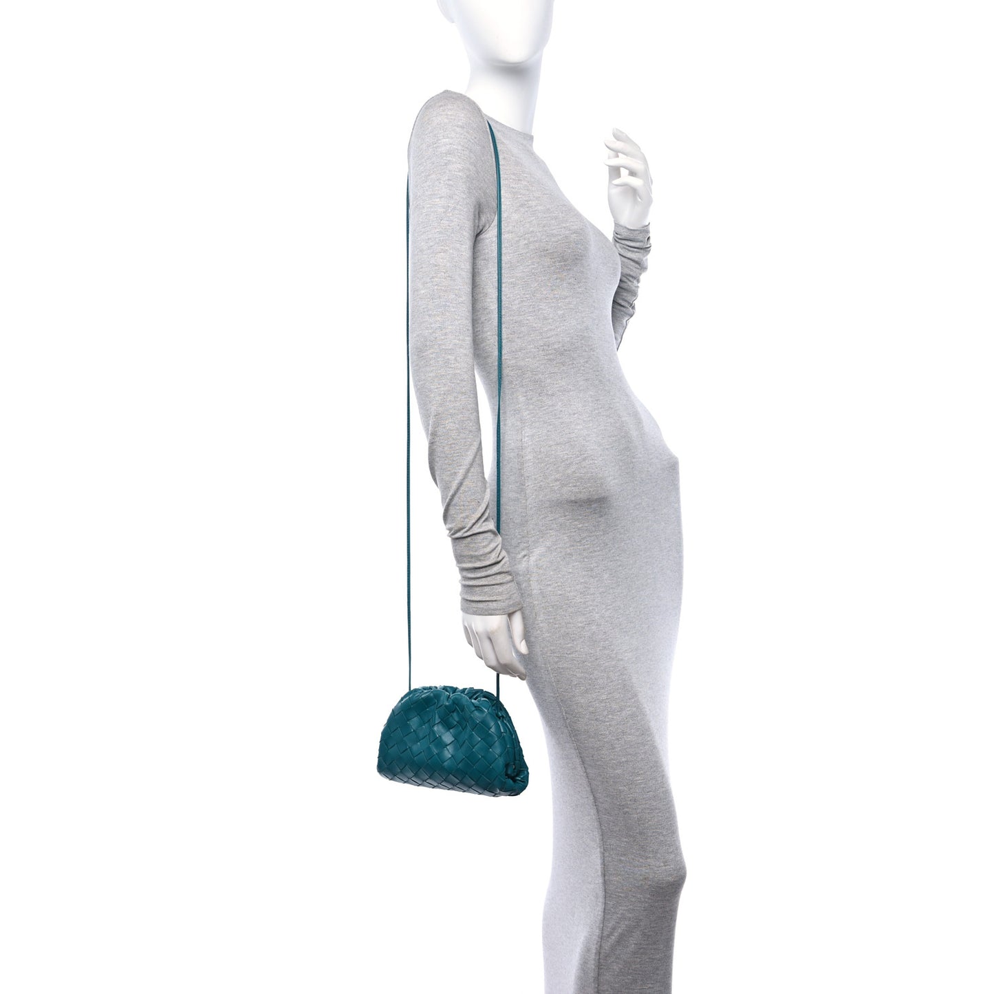 Nappa Intrecciato The Mini Pouch Mallard