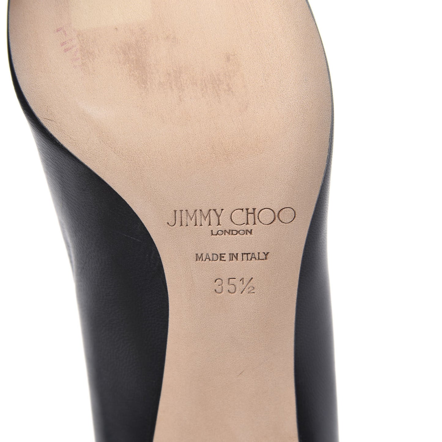Smooth Calfskin Pumps 35.5 Black