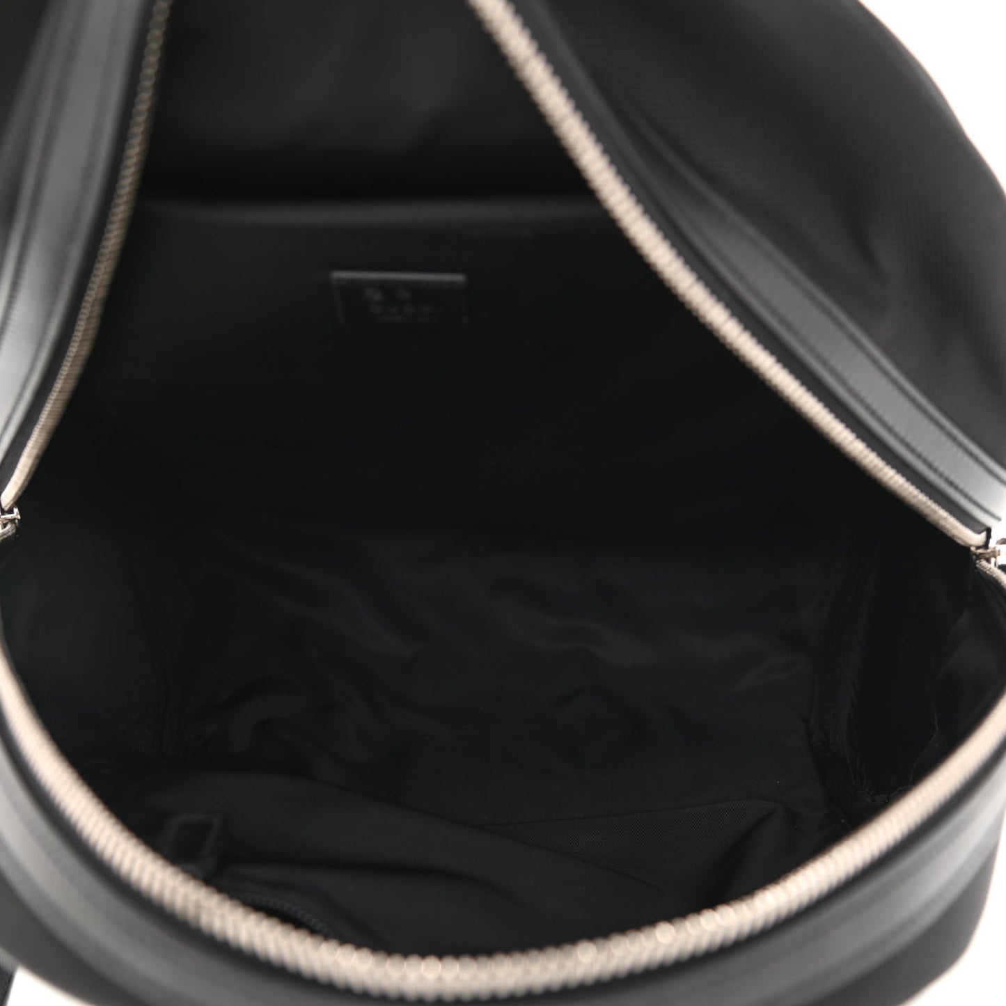 Techno Canvas Web Backpack Black