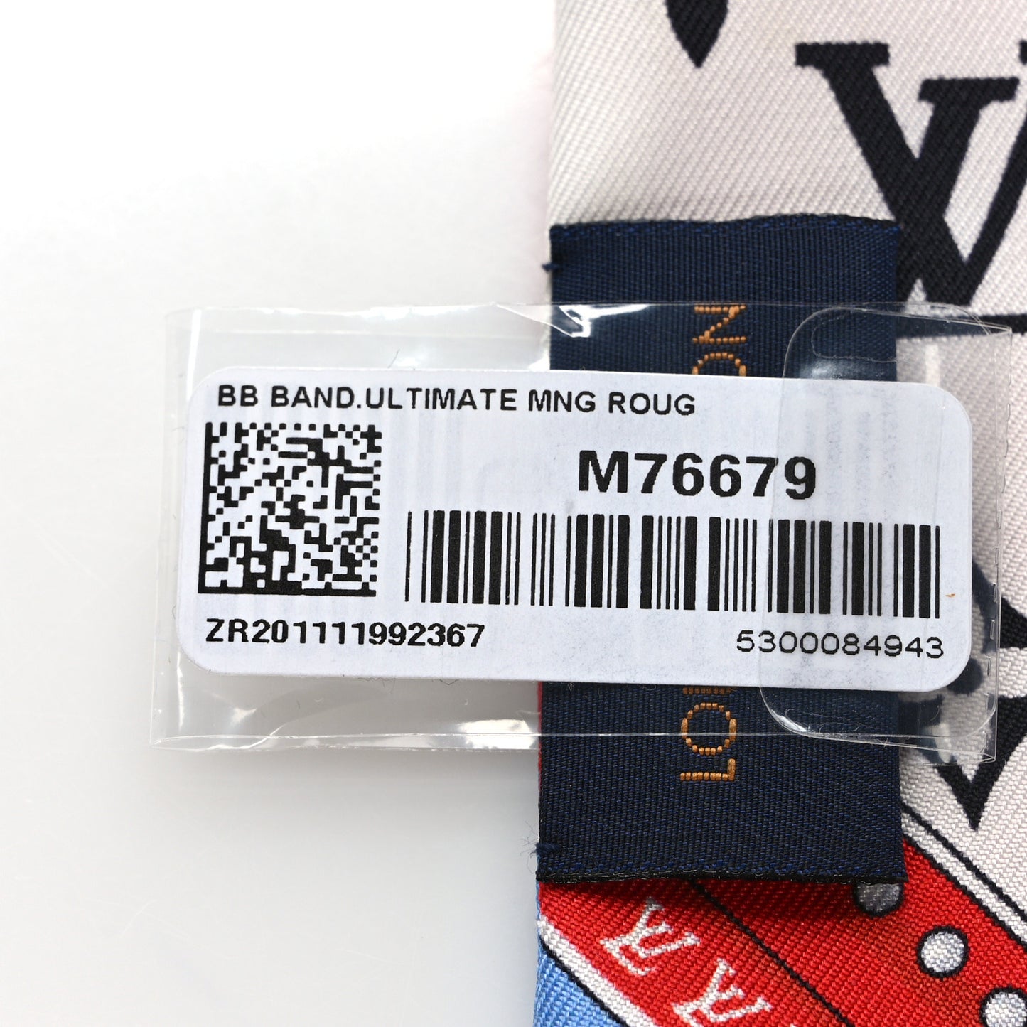 Silk Ultimate Monogram BB Bandeau Rouge