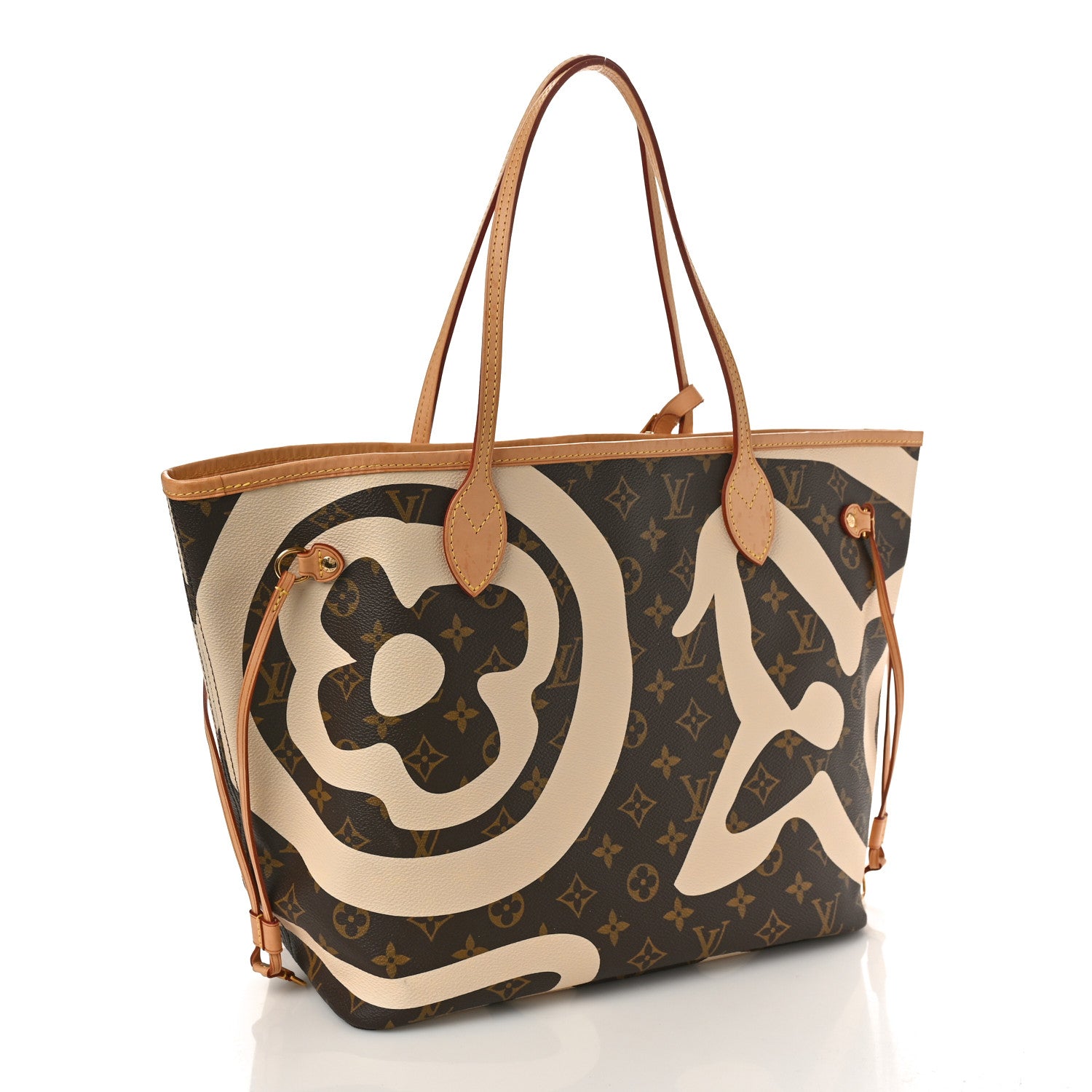 Louis Vuitton Monogram Tahitienne Saint Barth Neverfull MM 4 of 11