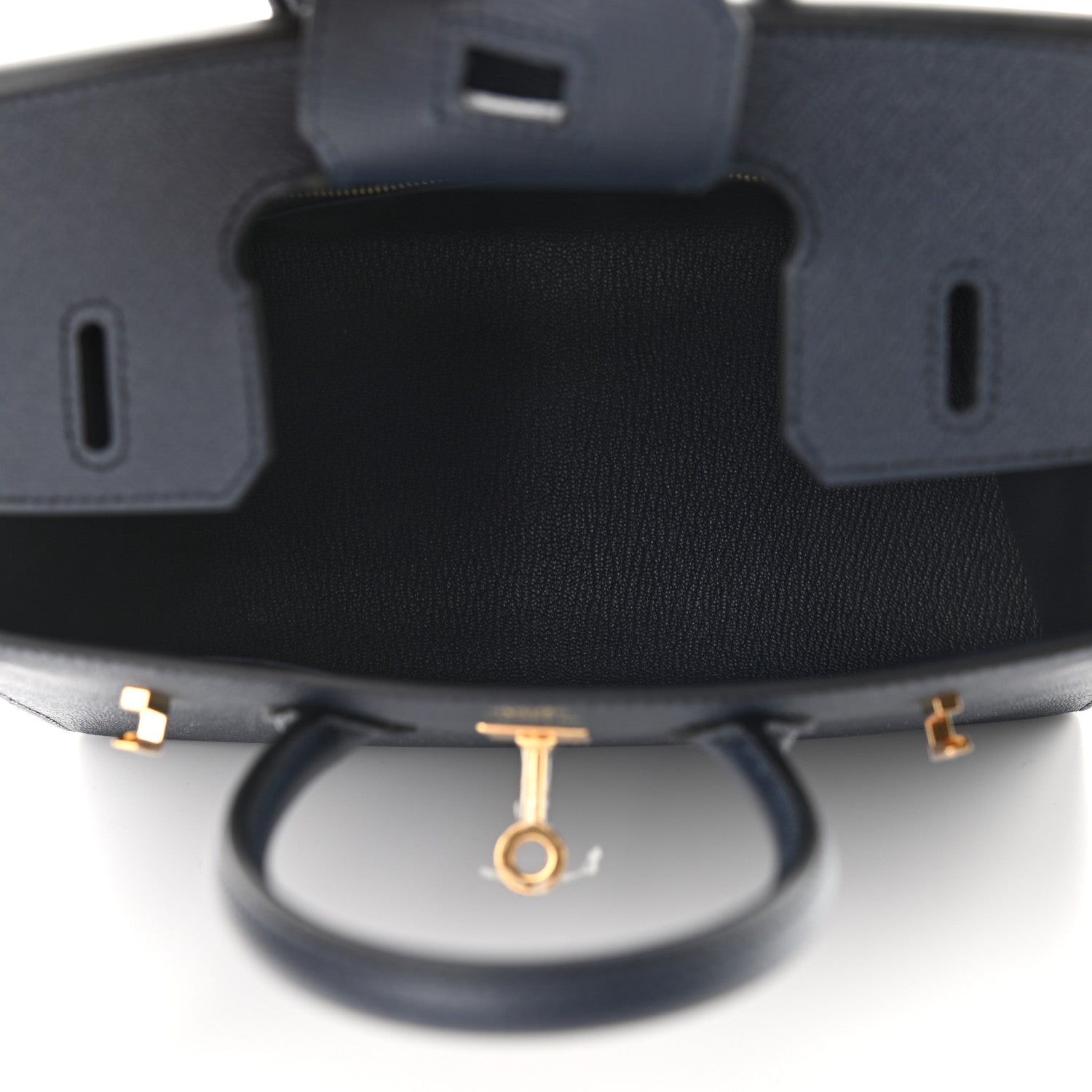 Hermes Epsom Birkin Sellier 25 Bleu Indigo 5 of 9