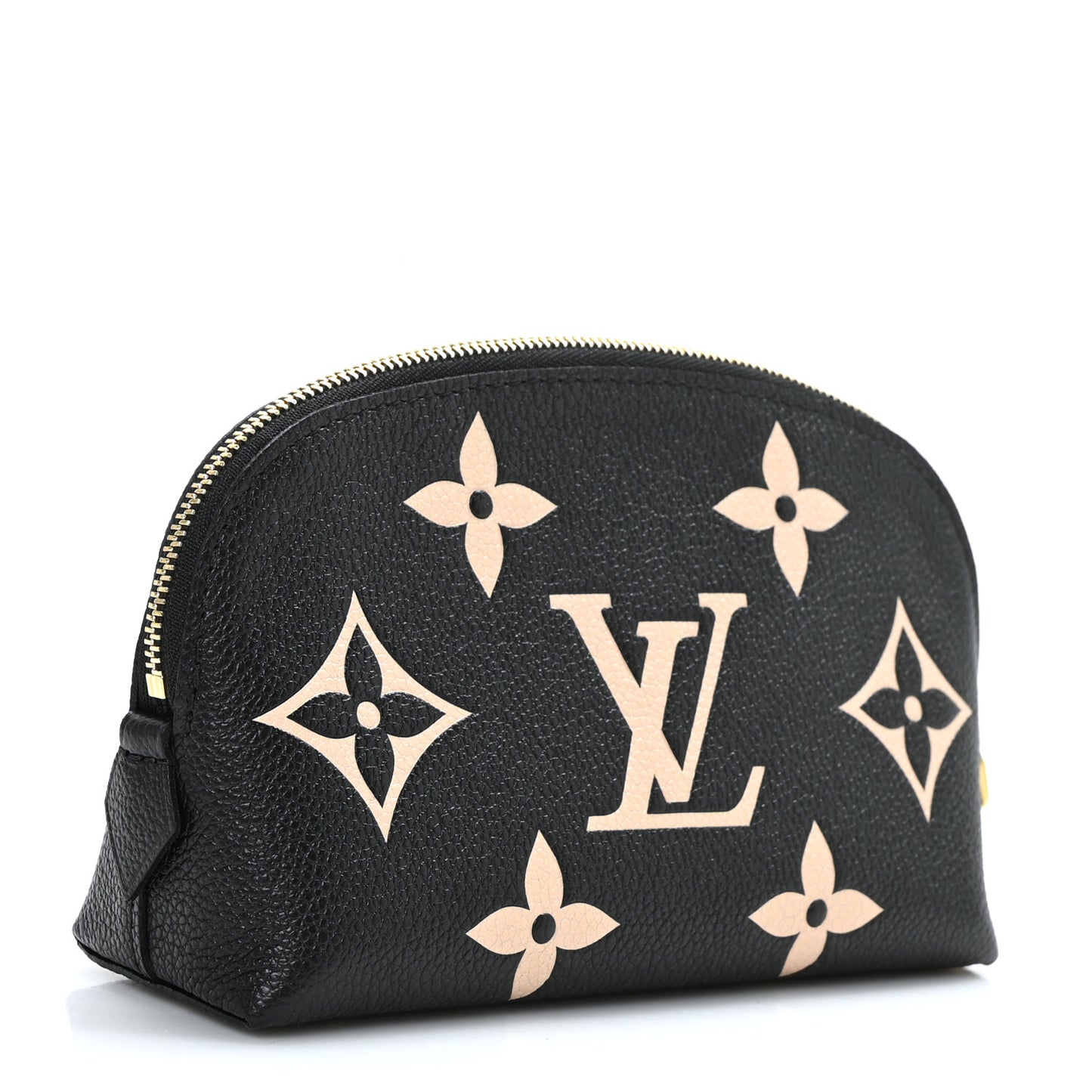 Empreinte Monogram Giant Cosmetic Pouch Black Beige