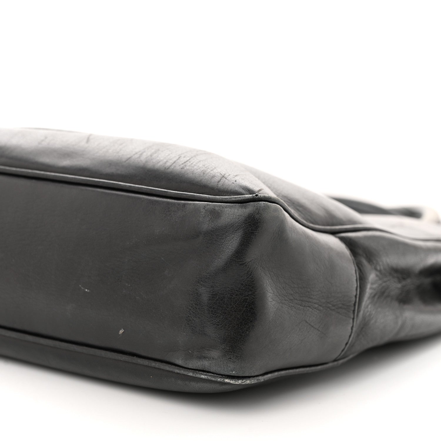 Chanel Lambskin CC Tote Black 11 of 15