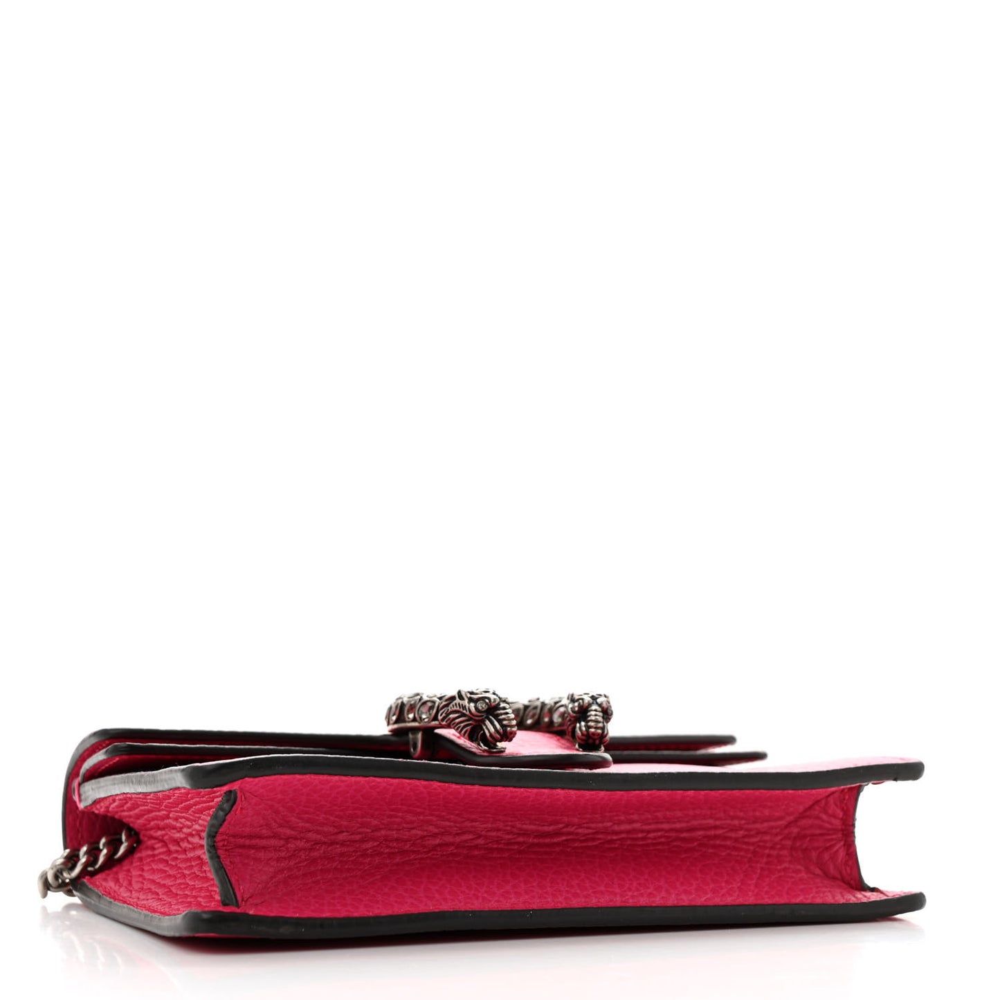 Dollar Calfskin Crystal Super Mini Dionysus Shoulder Bag Box Pink Black Diamond