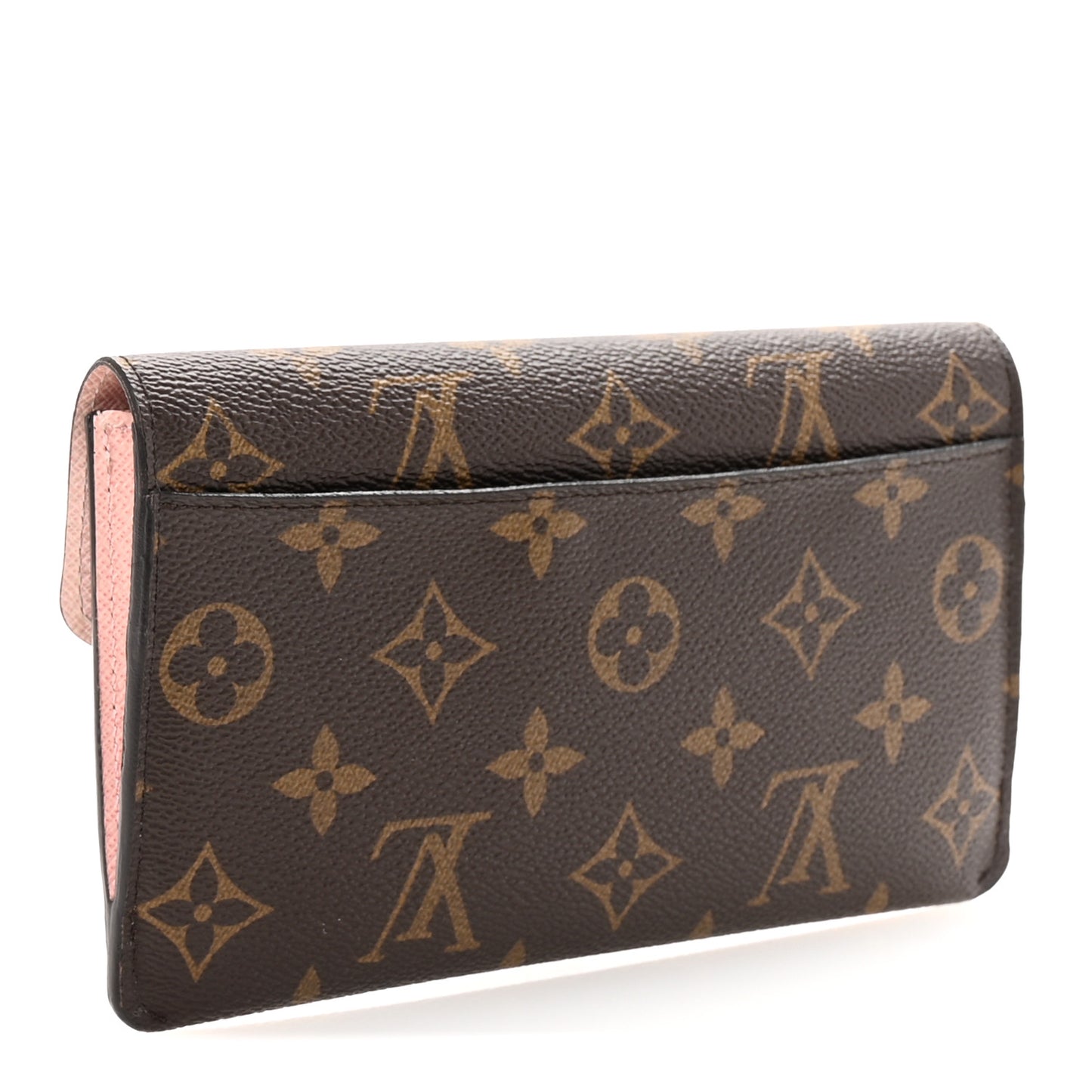 Monogram Jeanne Wallet Rose Ballerine