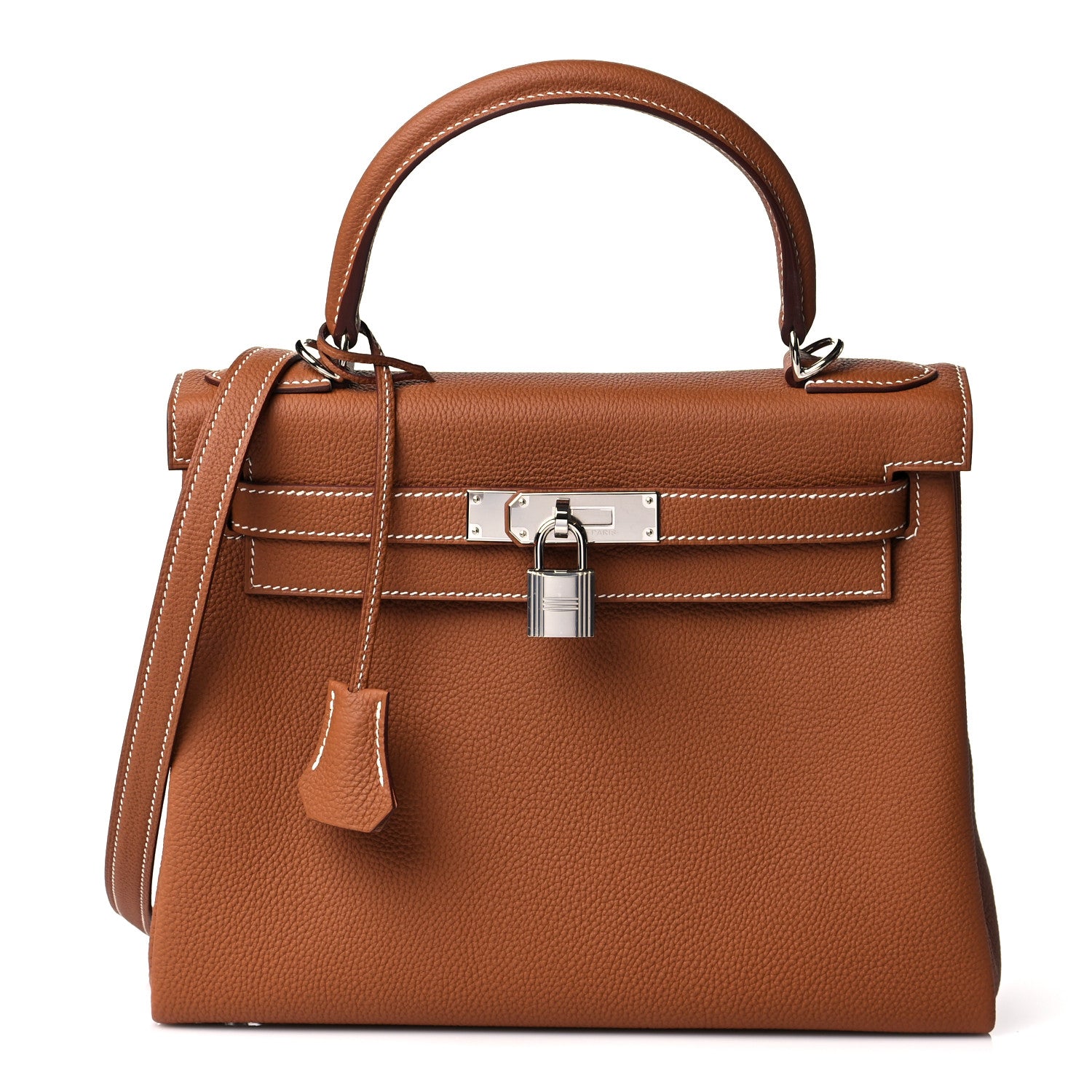 Hermes Togo Kelly Retourne 28 Gold 1 of 11