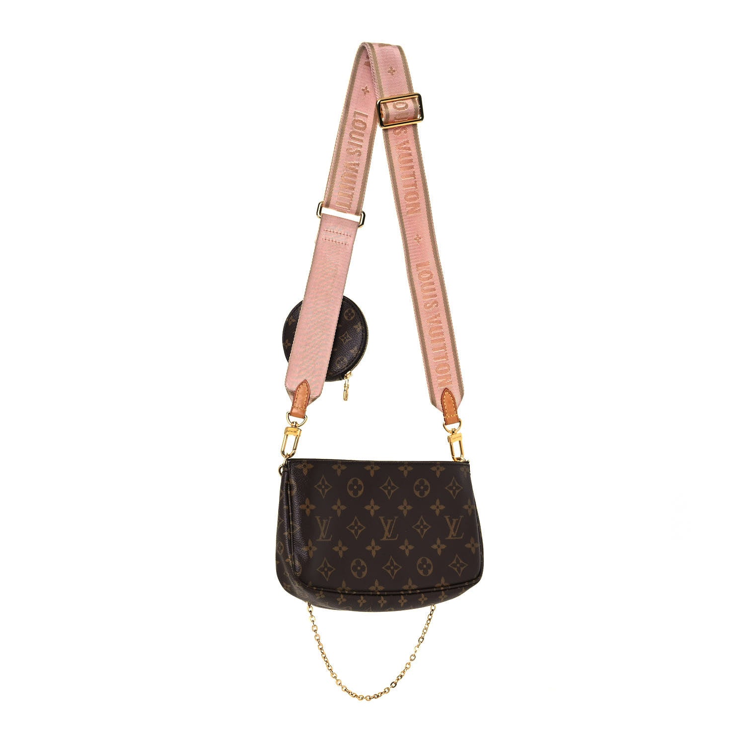 Louis Vuitton Monogram Multi Pochette Accessories Rose Clair 3 of 14