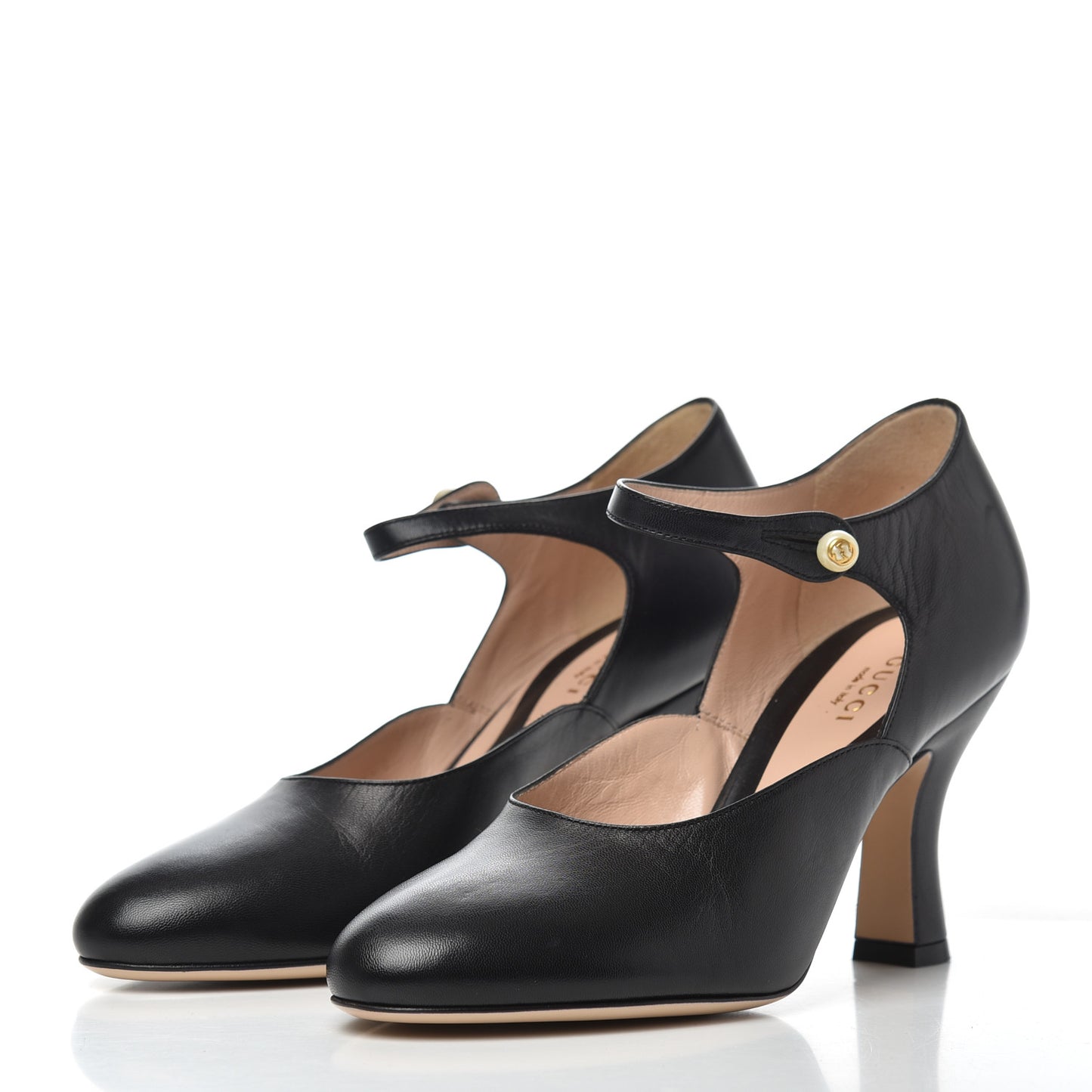 Malaga Kid Lesley Mary Jane Pumps 36.5 Black