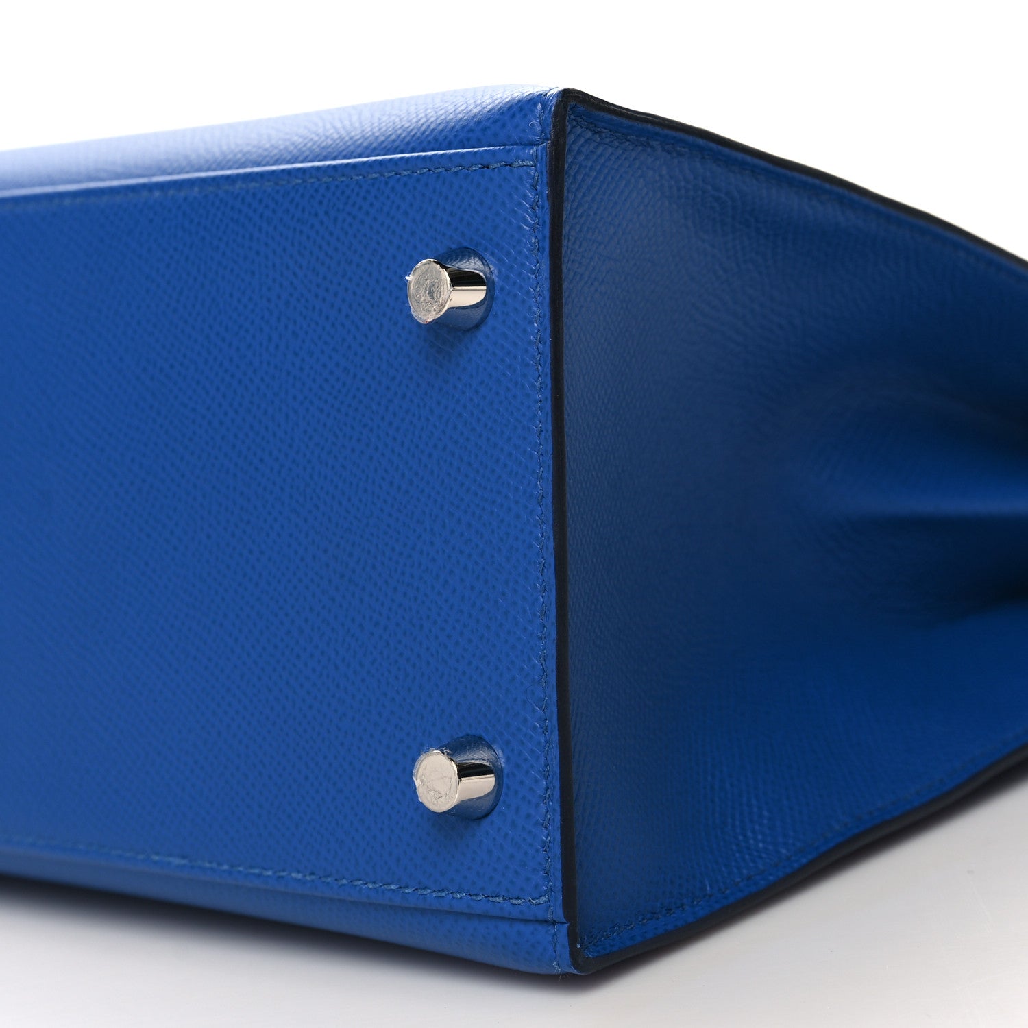 Hermes Epsom Kelly Sellier 28 Bleu France 10 of 11