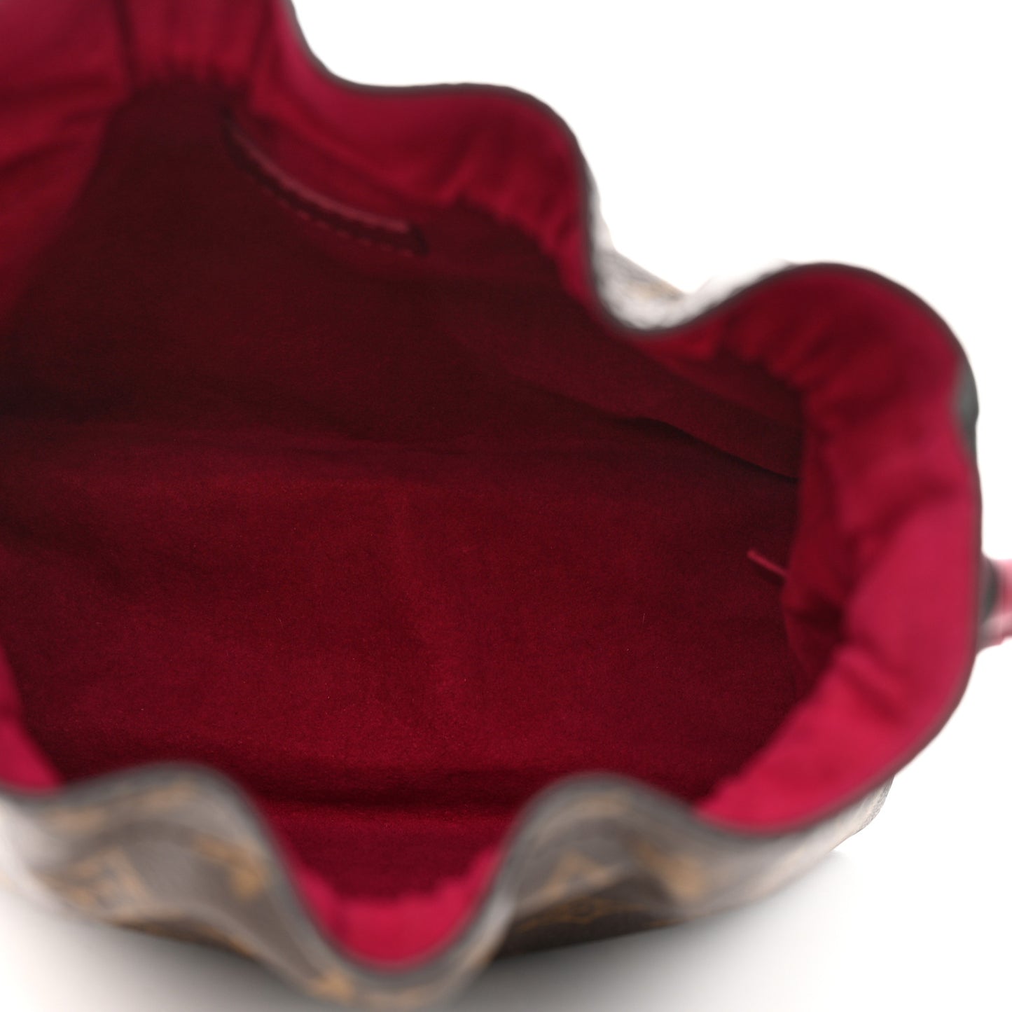 Monogram Pouch Noe Fuchsia