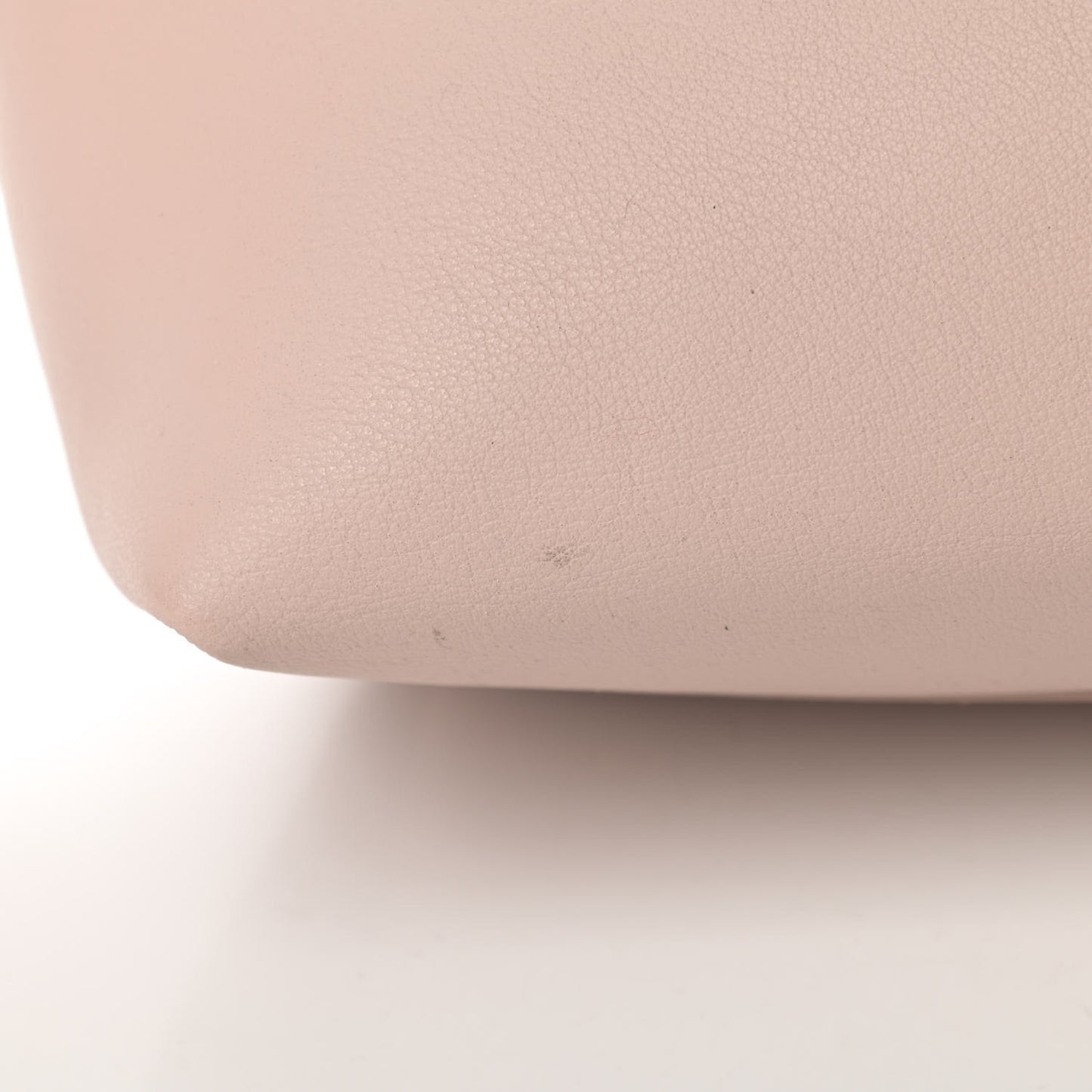 Calfskin Large Shopping Tote Pale Blush