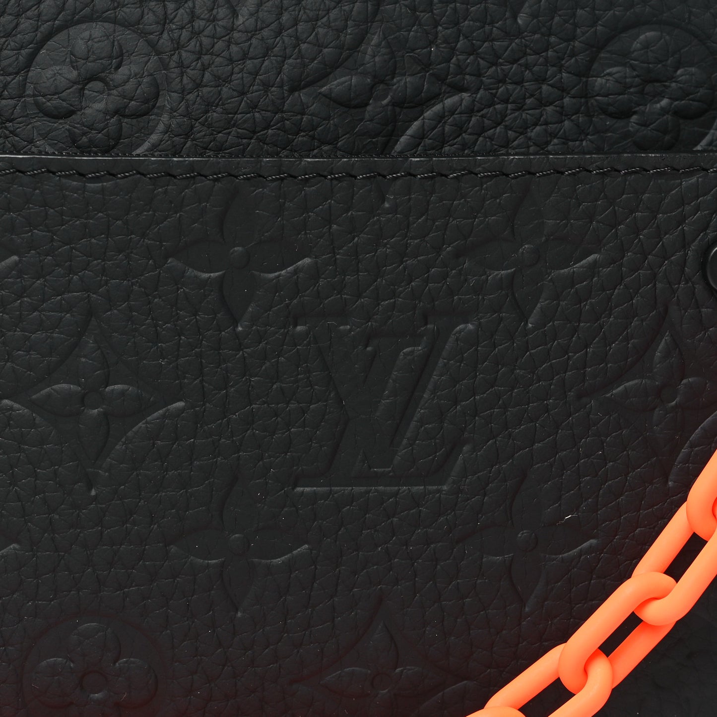 Taurillon Monogram Uniformes Solar Ray Soft Pochette Volga Belt Bag Black