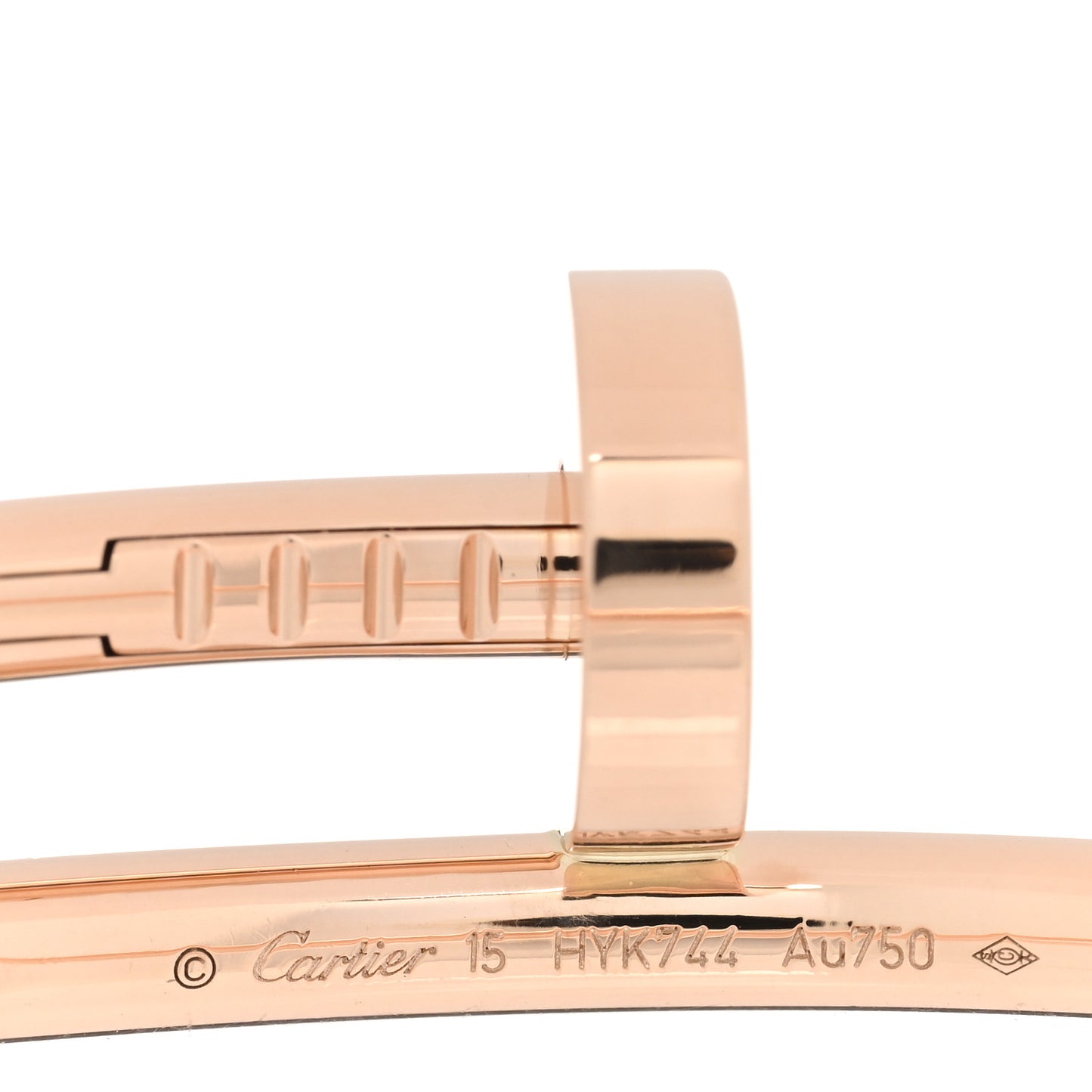 18K Pink Gold Juste Un Clou Bracelet 15
