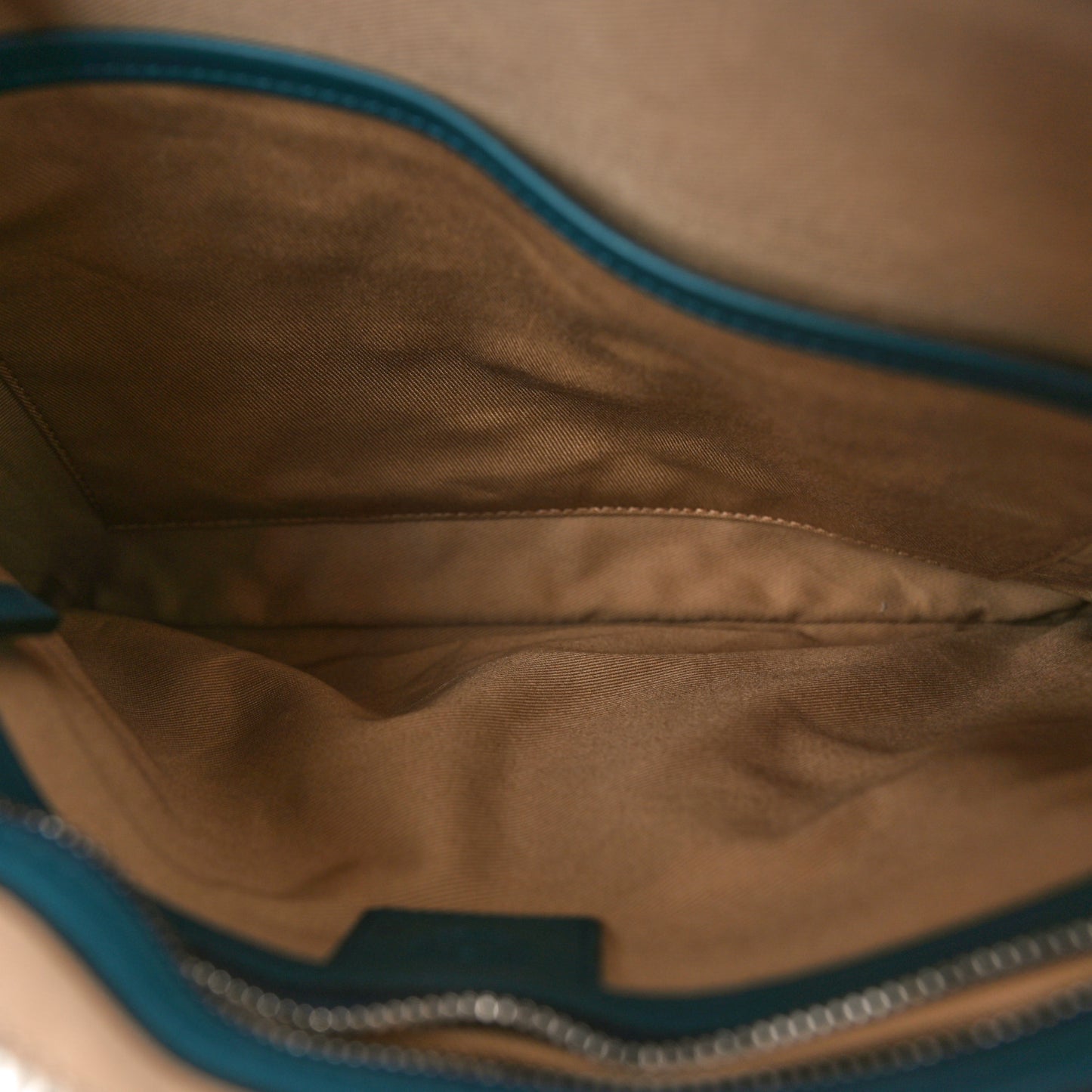 Calfskin Ottomar Monogram Medium Crossbody Pouch Deep Teal