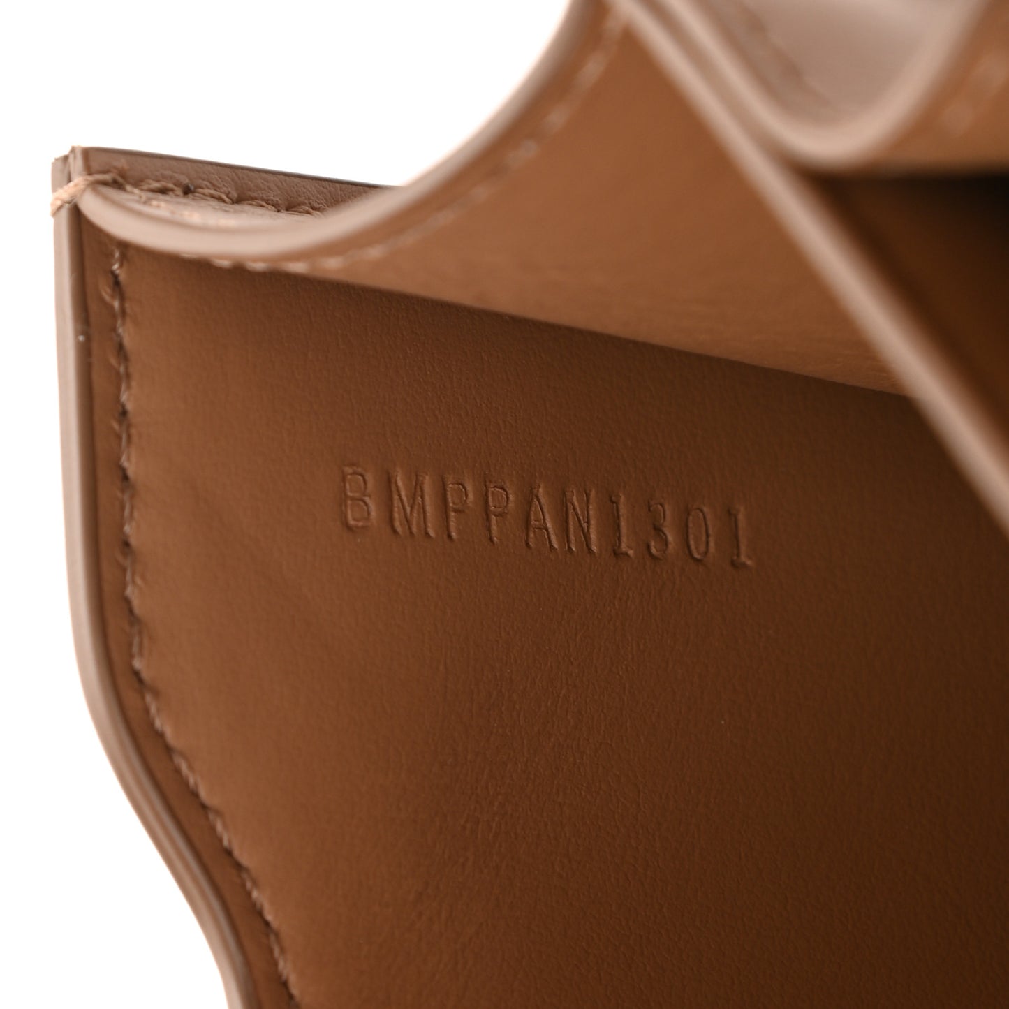 Calfskin Tartan Print Small TB Bag Light Fawn