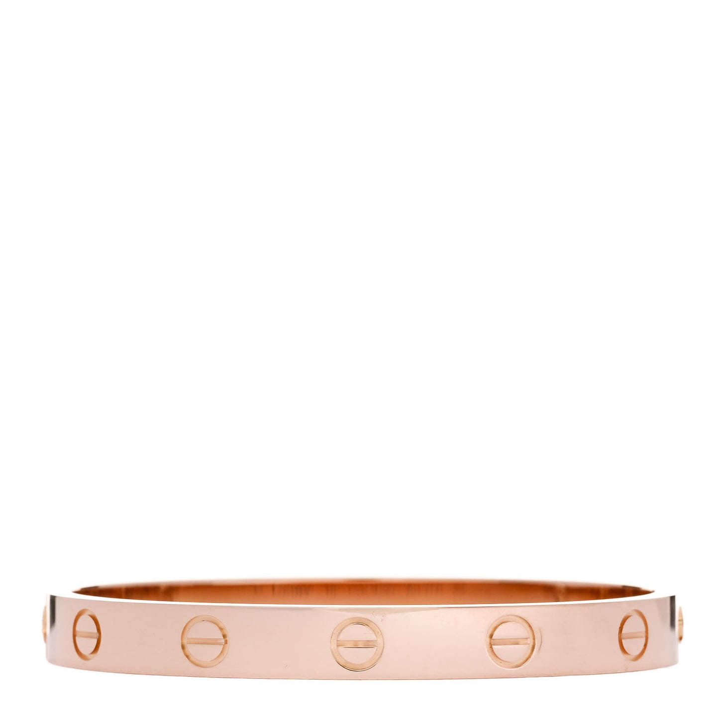 18K Pink Gold LOVE Bracelet 15