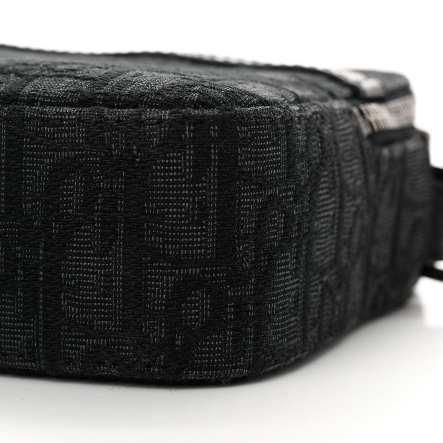 HOMME Oblique Safari Messenger Black