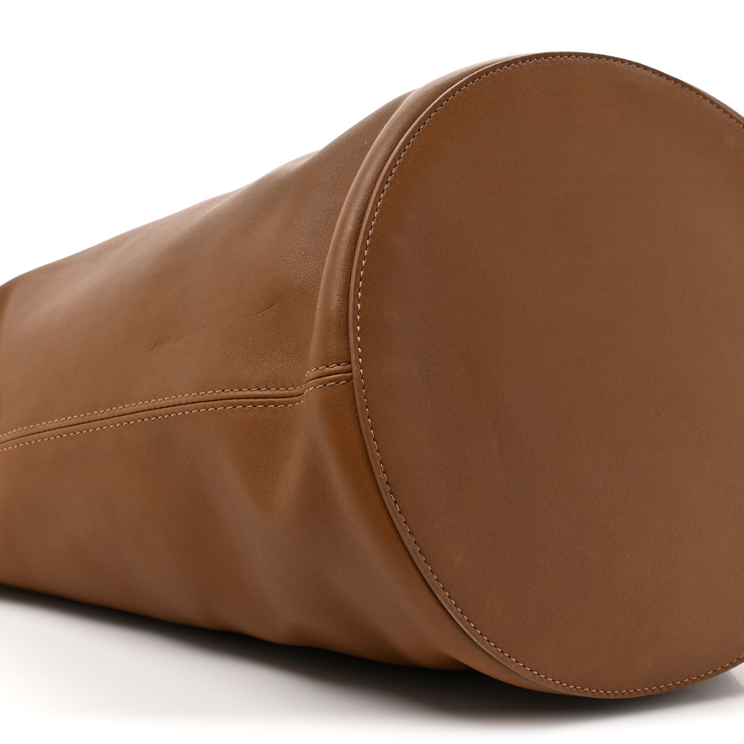 Khaite Smooth Calfskin Virginia Hobo Bag Brown 9 of 14