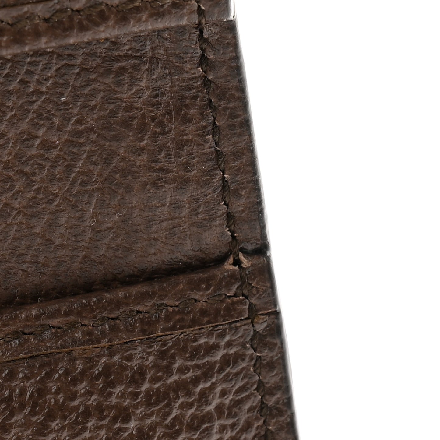 GG Supreme Monogram Textured Dollar Calfskin Web Ophidia Overlay Zip Around Card Case Wallet Beige Ebony New Acero