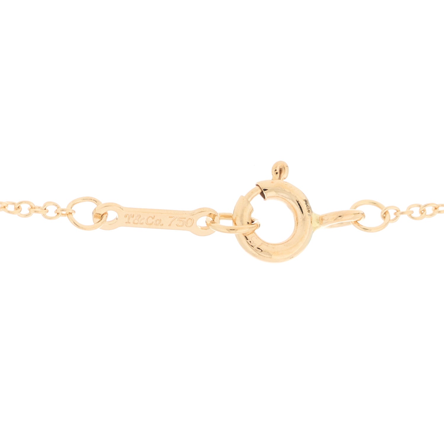 Tiffany 18K Rose Gold Diamond Paloma's Dove Pendant Necklace 4 of 5