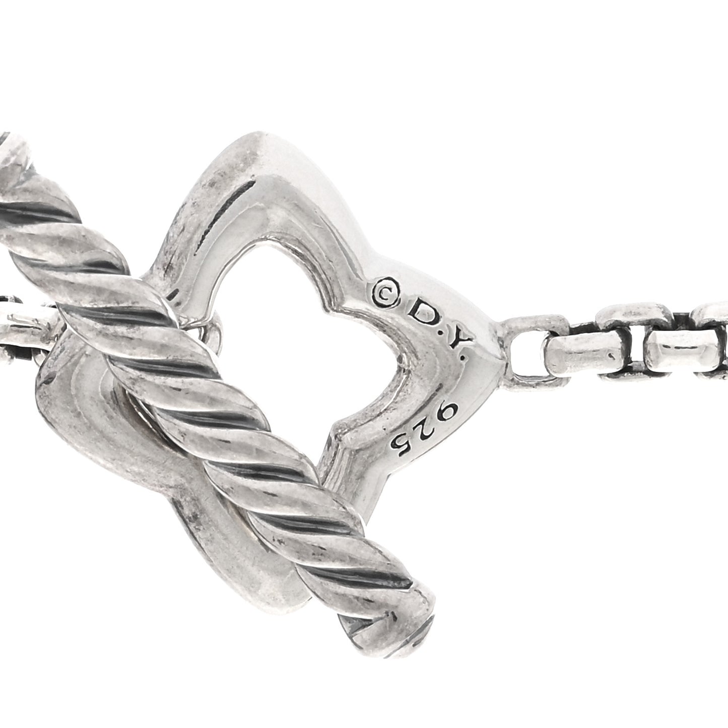 Sterling Silver 25mm Quatrefoil Chain Necklace