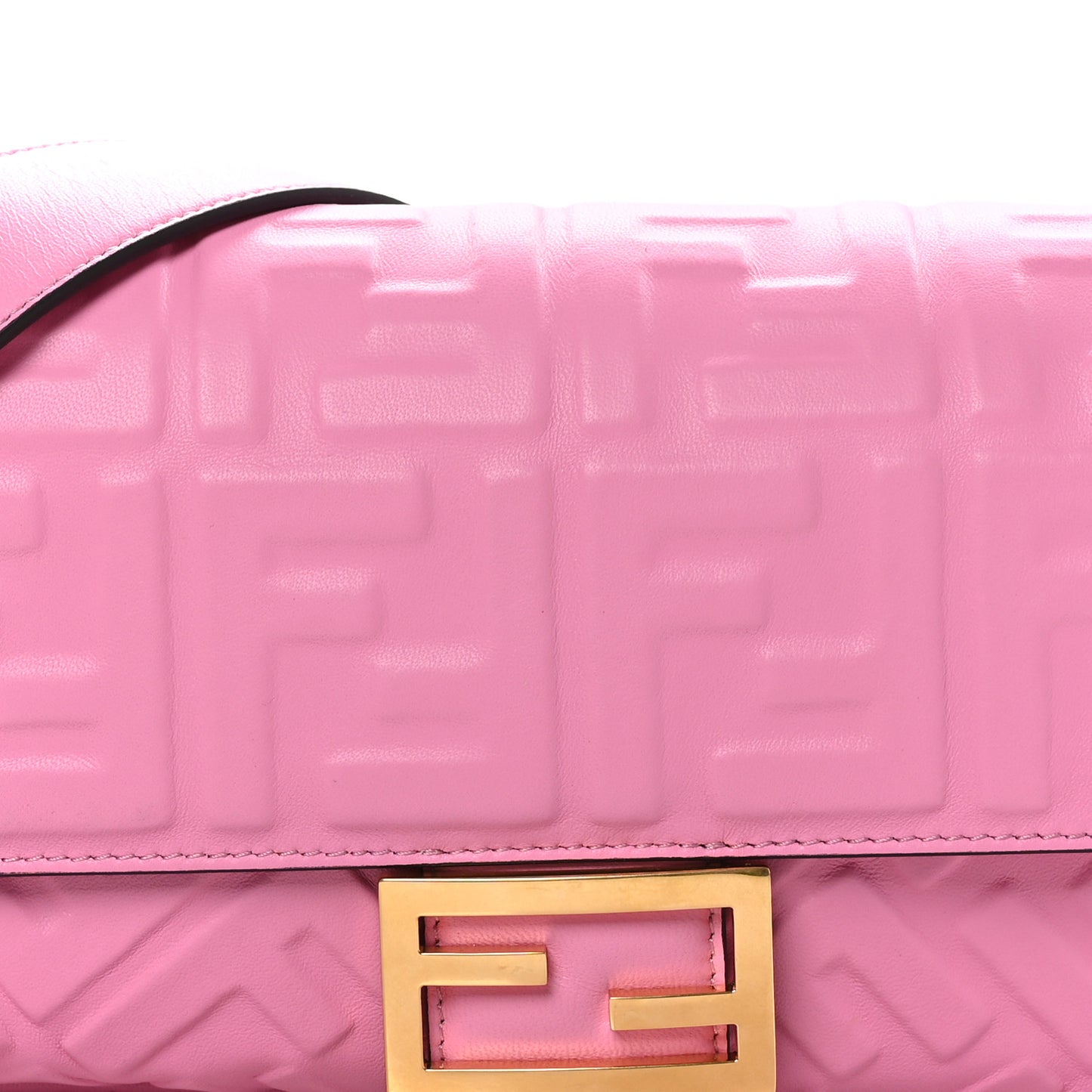 Nappa FF 1974 Embossed Baguette Lollypop