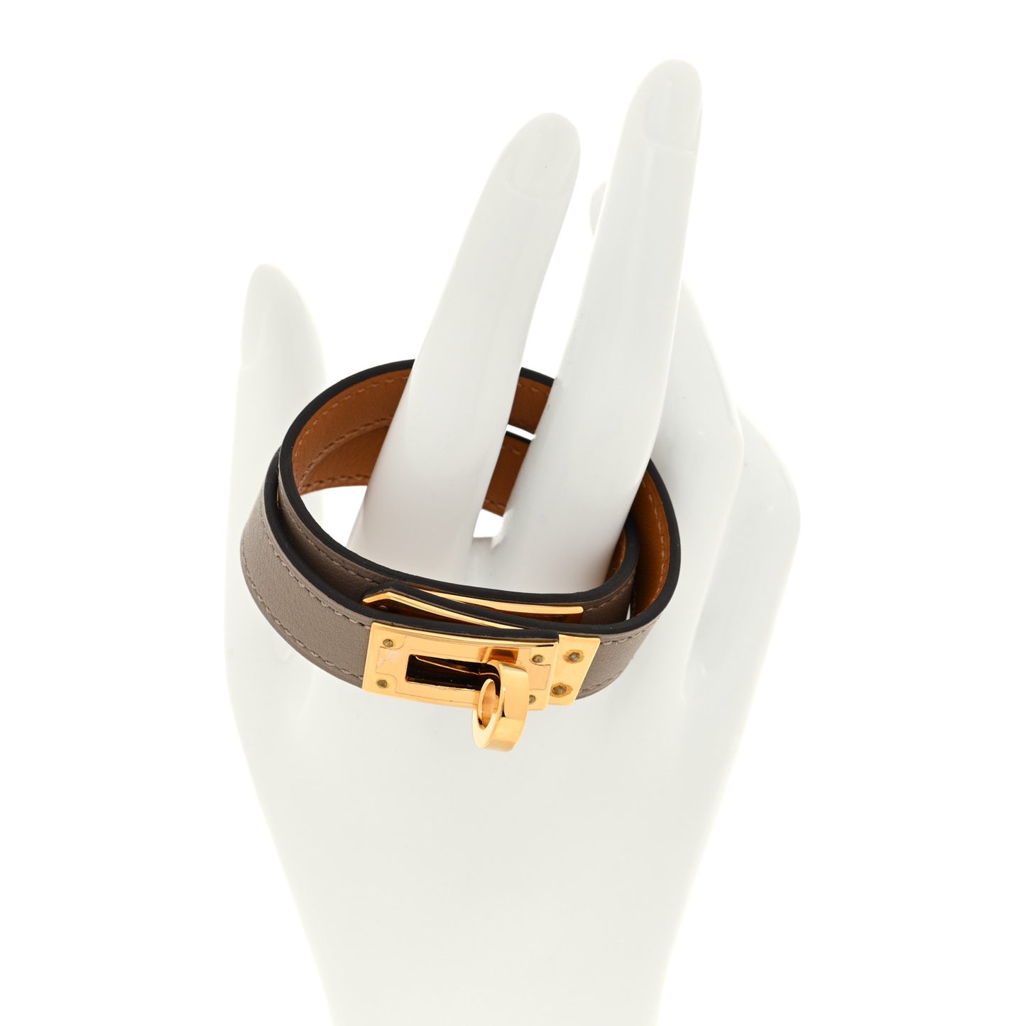 Swift Kelly Double Tour Bracelet T2 Etain