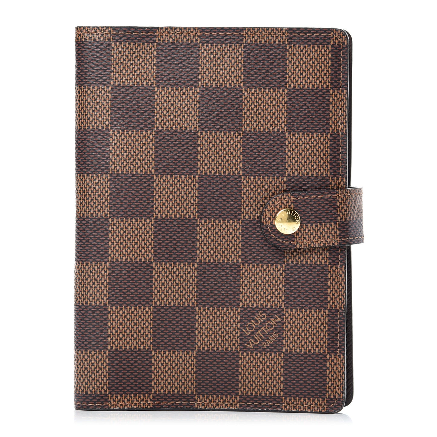 Damier Ebene Small Ring Agenda Cover