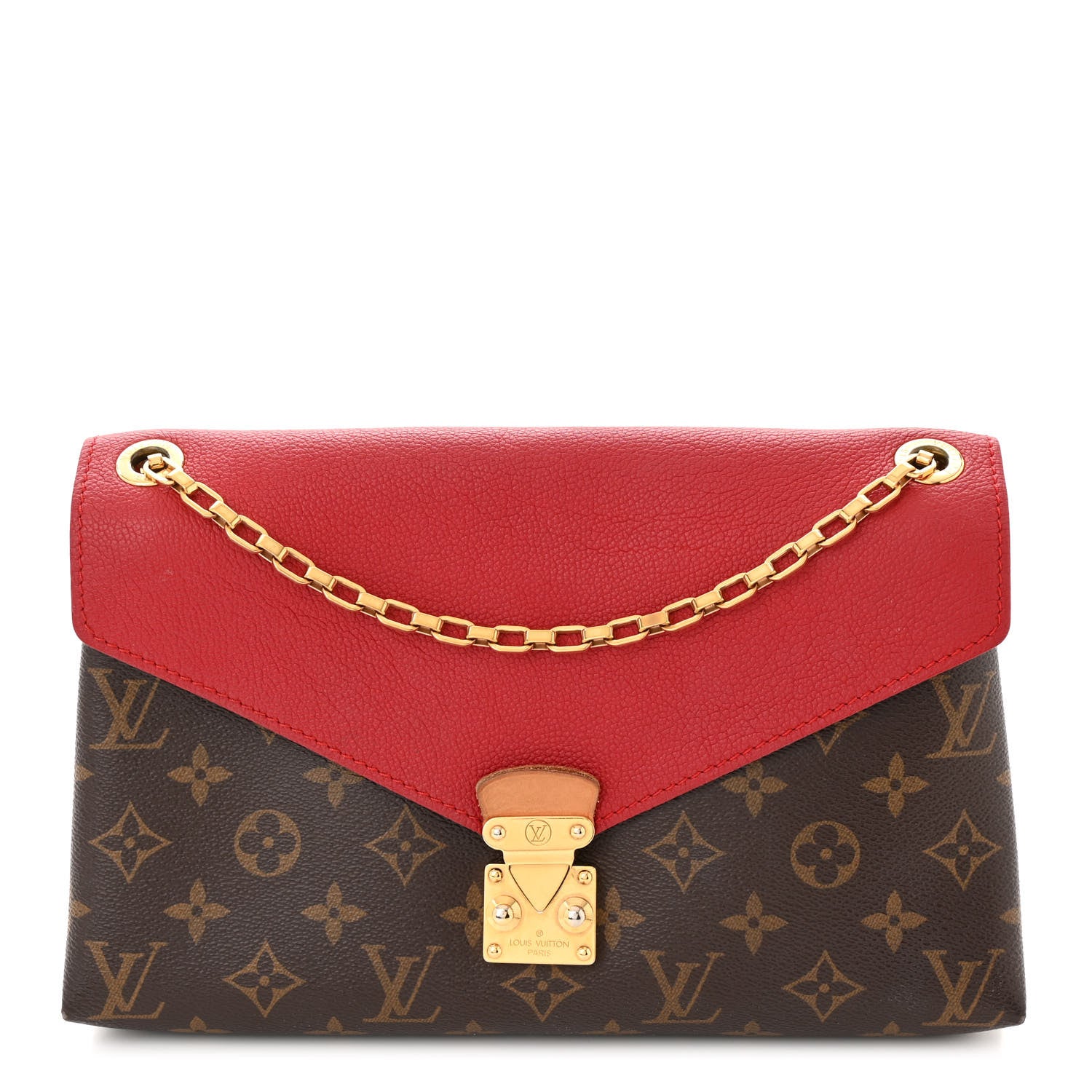 Louis Vuitton Monogram Pallas Chain Cherry 1 of 10