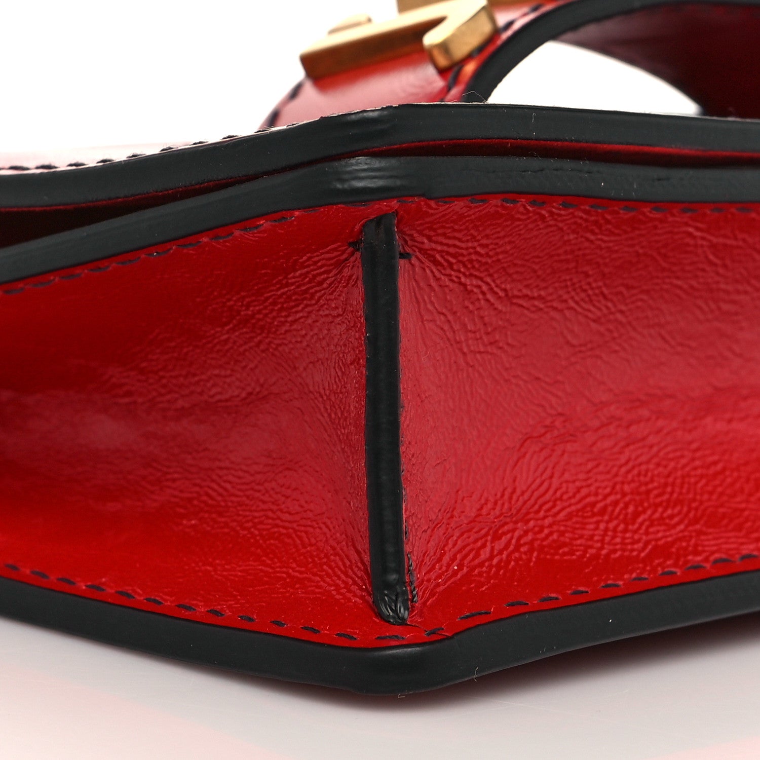 Christian Dior Calfskin Mini J'Adior Chain Flap Bag Spicy Red 8 of 9