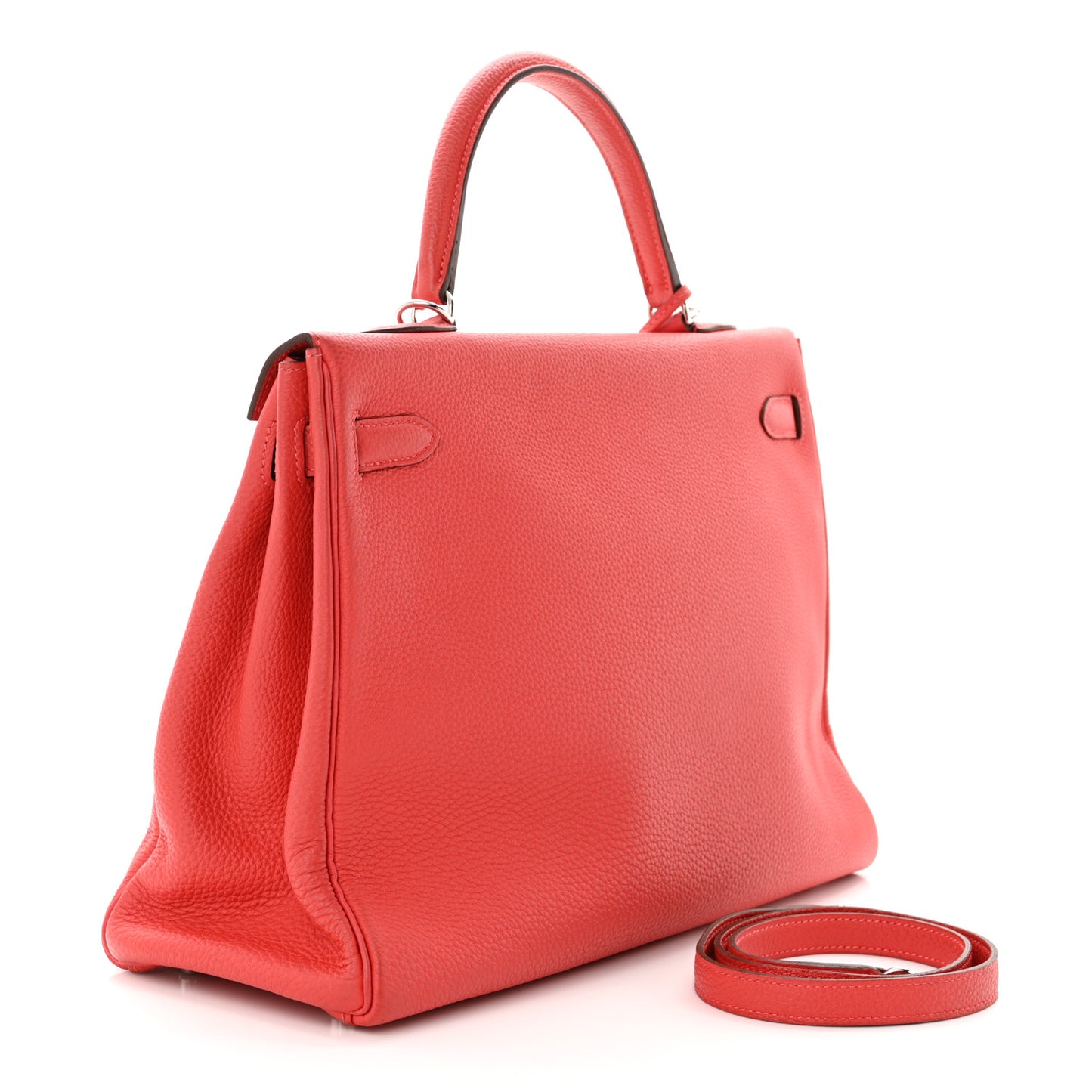 Togo Kelly Retourne 35 Rouge Pivoine