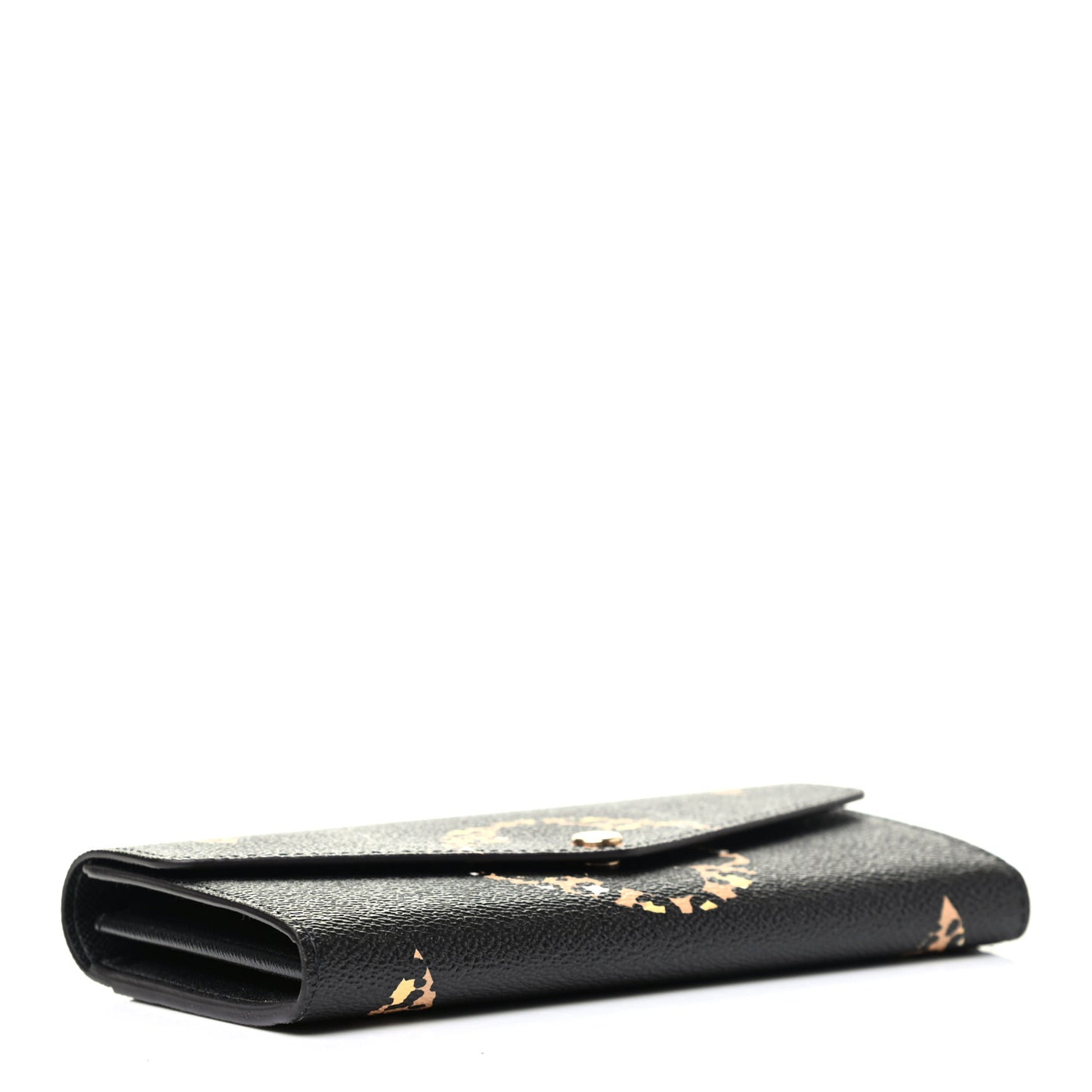 Monogram Giant Jungle Sarah Wallet Black