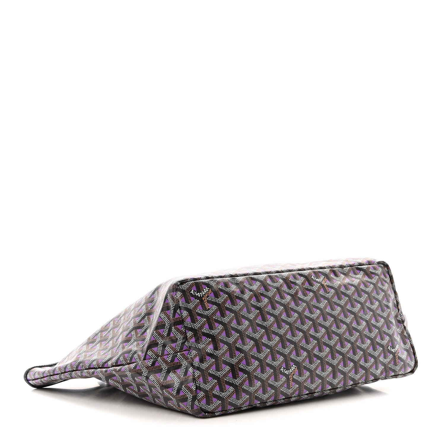 Goyard Goyardine Saint Louis Claire Voie PM Black Violet 5 of 14
