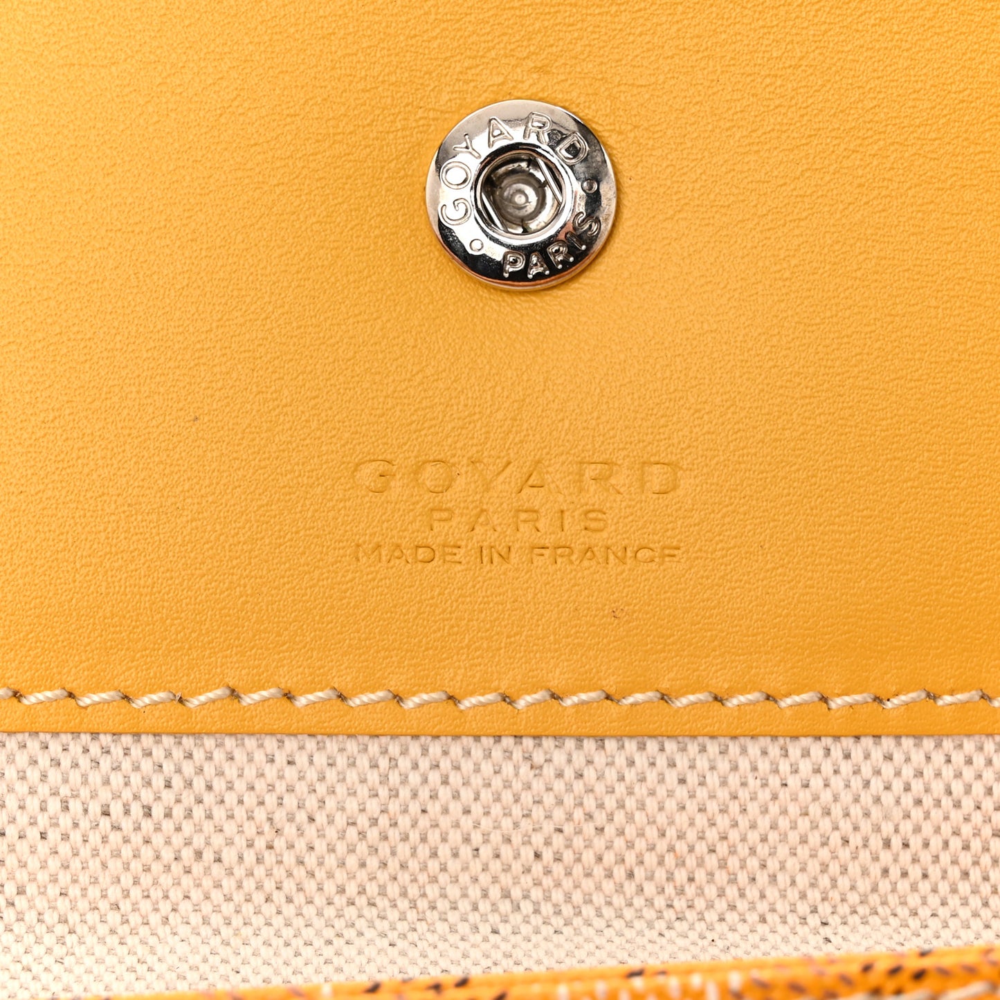 Goyardine Saint Louis PM Yellow