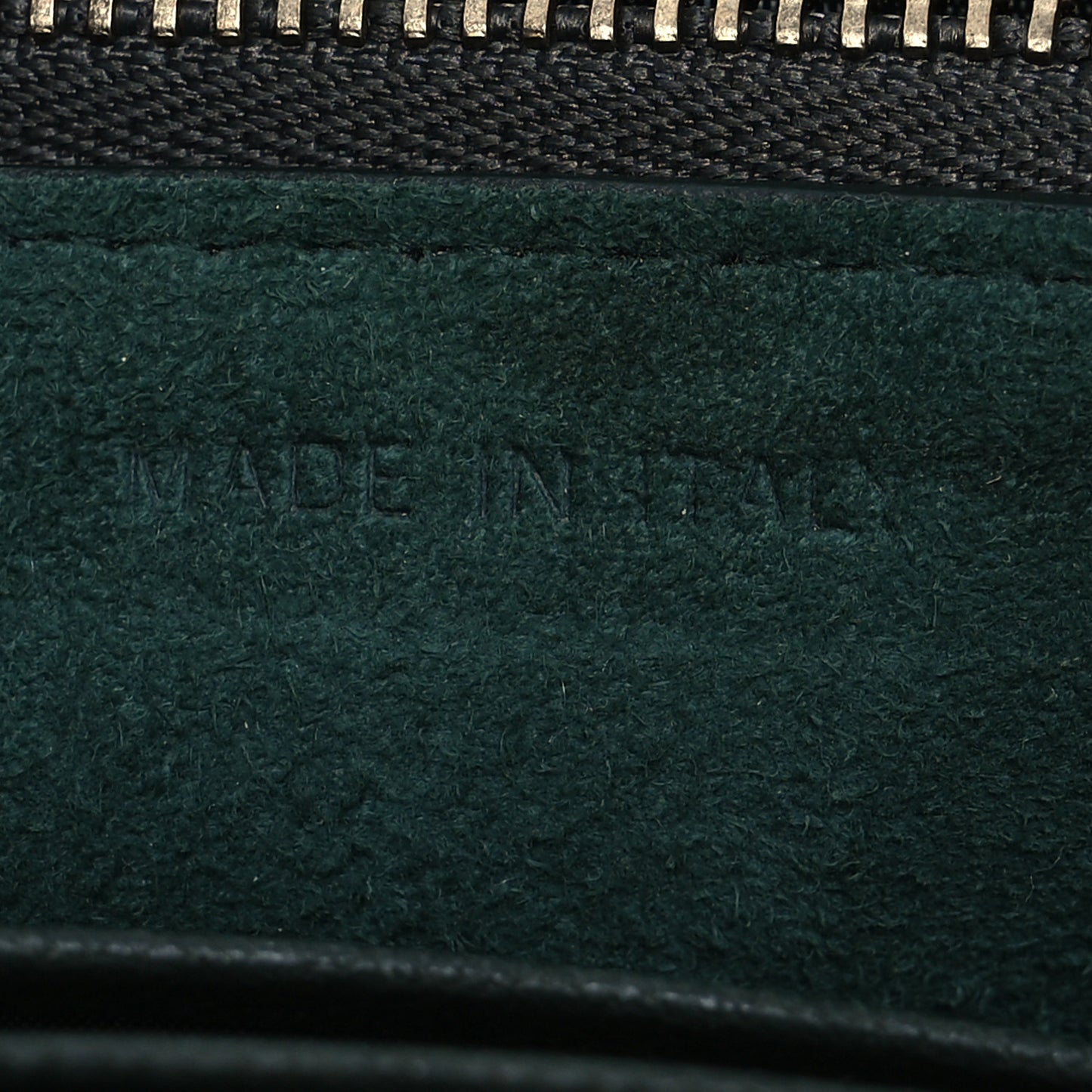 Goatskin Saddle Belt Bag Green