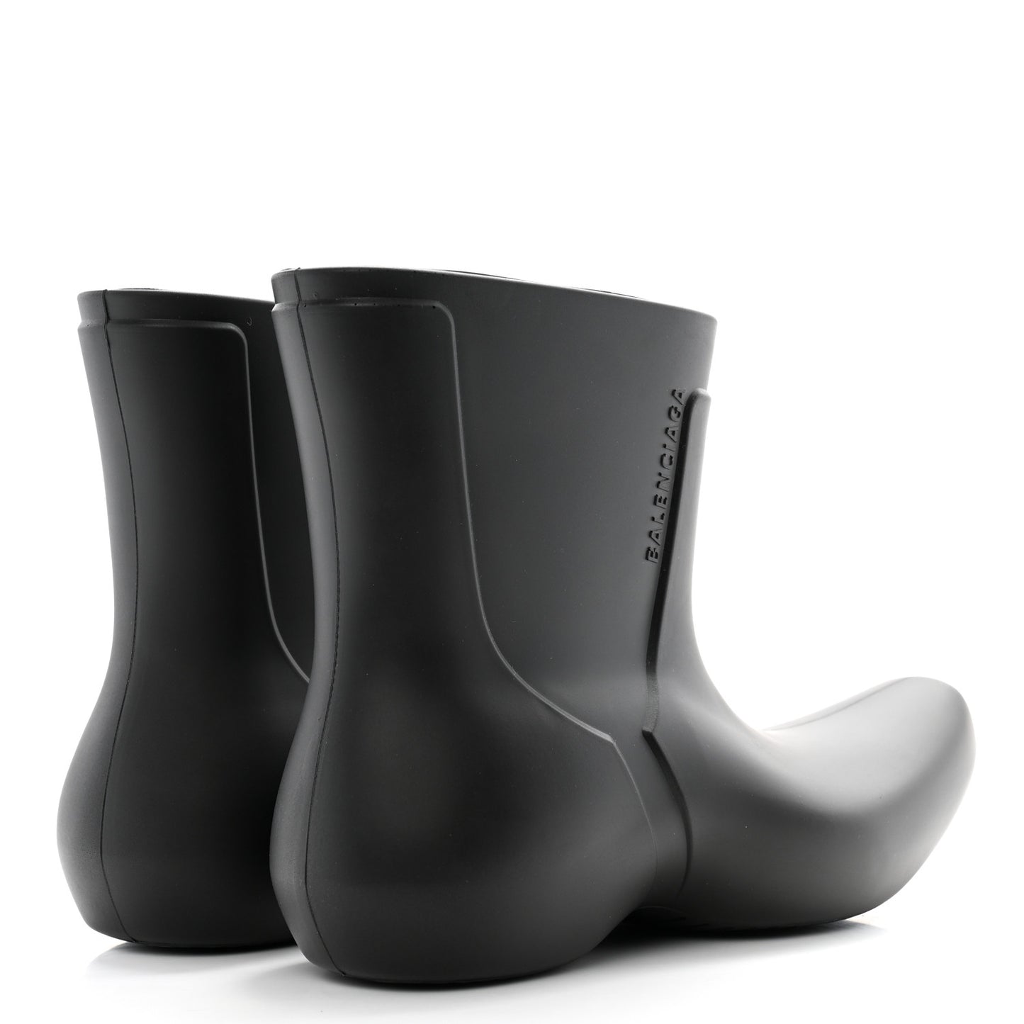 Rubber Excavator Mens Bootie 41 Black