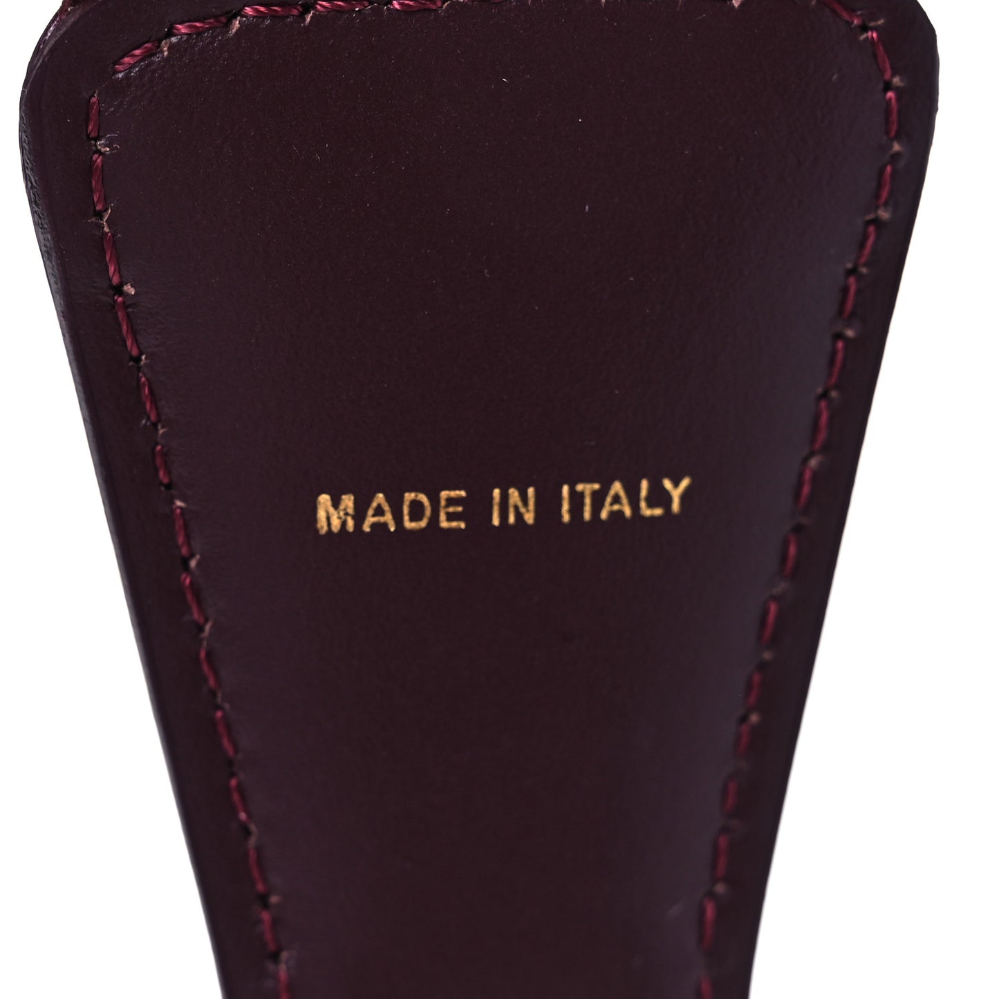Chenille Vitello King FF Adjustable Strap You Burgundy