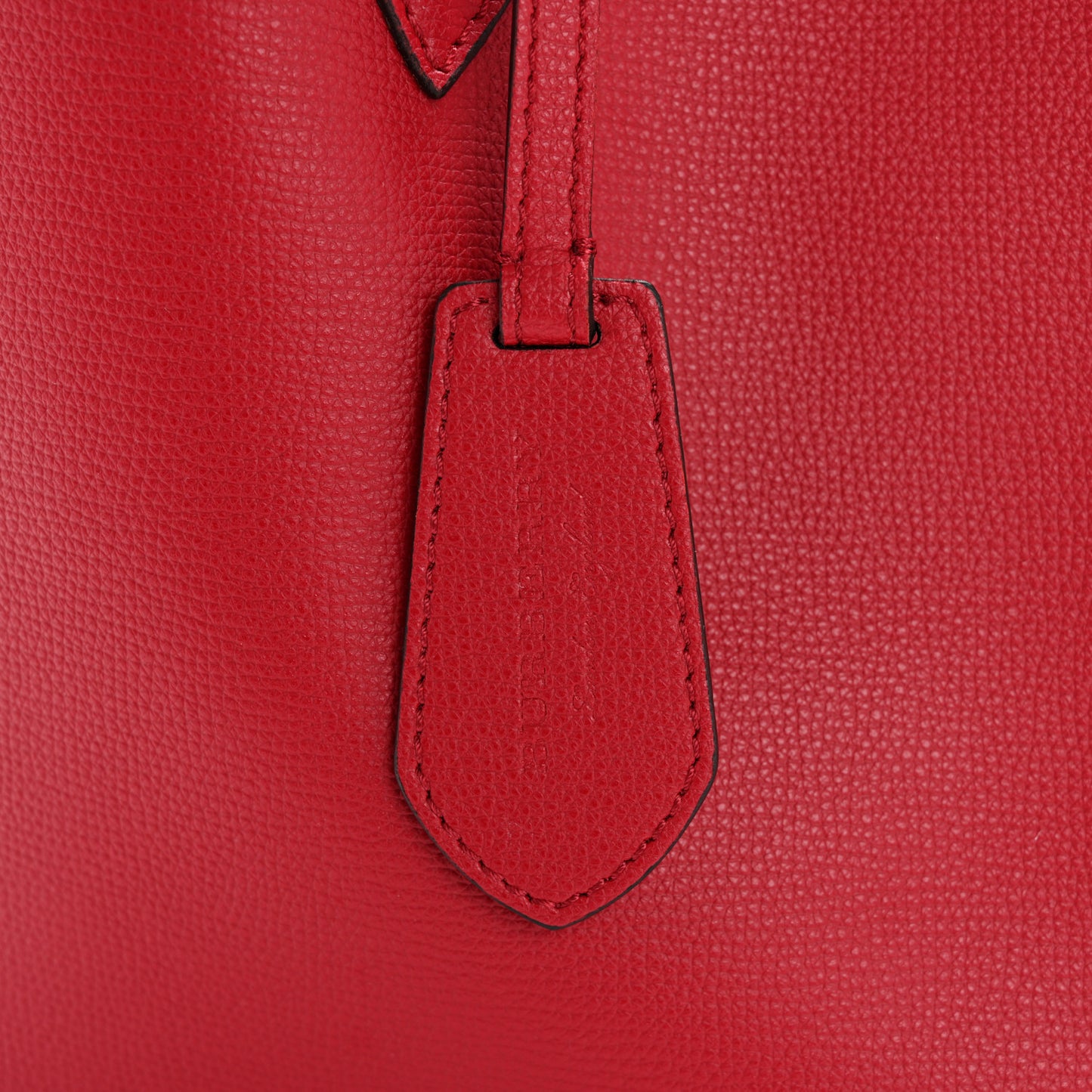 Haymarket Check Medium Reversible Tote Poppy Red