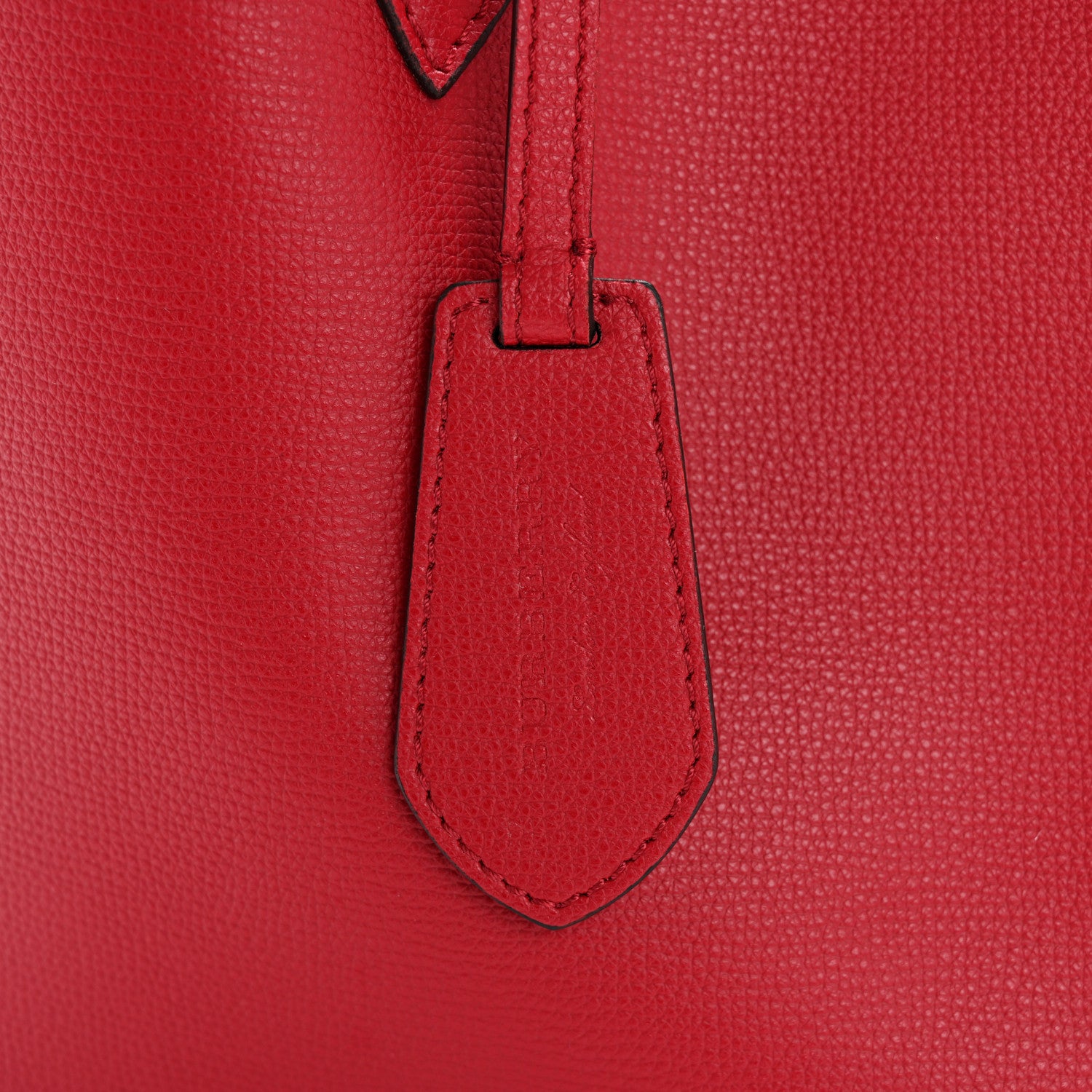 Burberry Haymarket Check Medium Reversible Tote Poppy Red 14 of 21