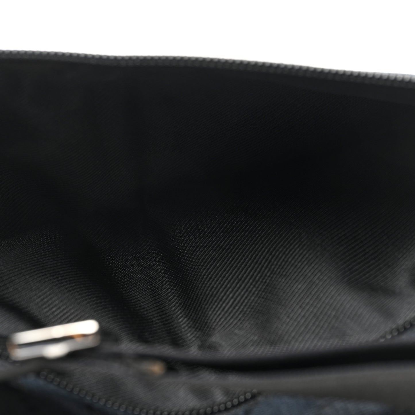 GG Monogram Double Pocket Belt Bag Black