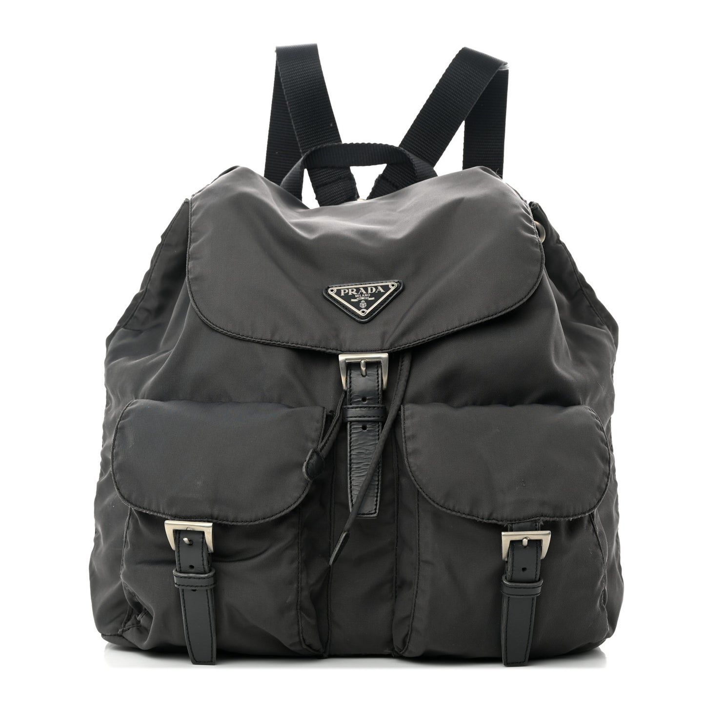 Nylon Vela Large Backpack Ardesia