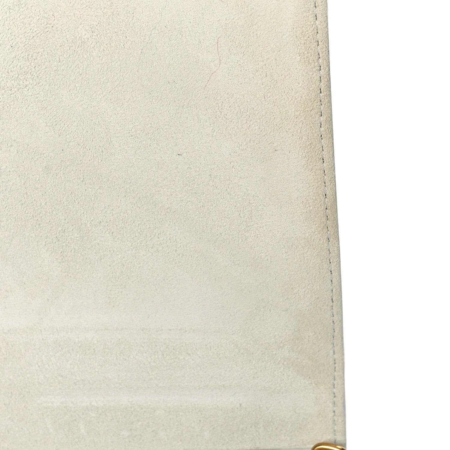 Christian Dior Calfskin Studded Diorama Wallet on Chain Pouch Off White 8 of 10